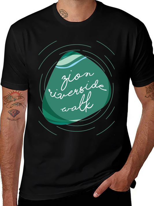 Zion Riverside Walk Graphic Tee - Stylish Comfort