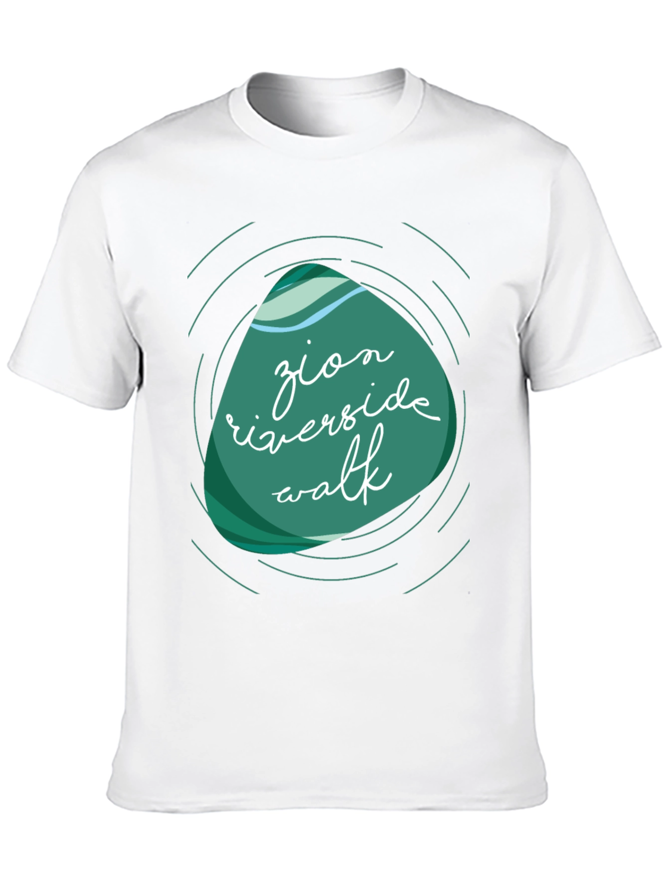 Zion Riverside Walk Graphic Tee - Stylish Comfort
