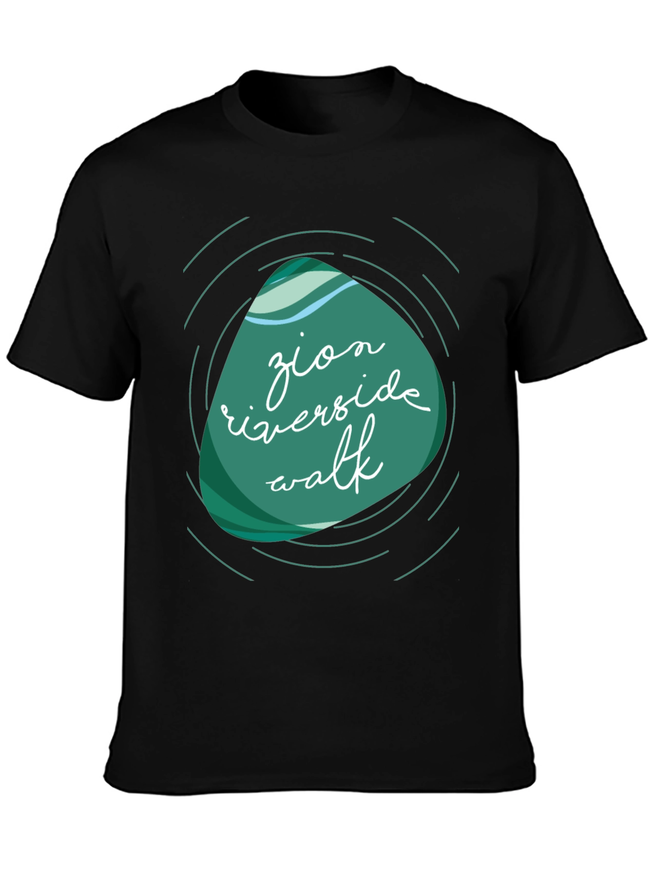 Zion Riverside Walk Graphic Tee - Stylish Comfort