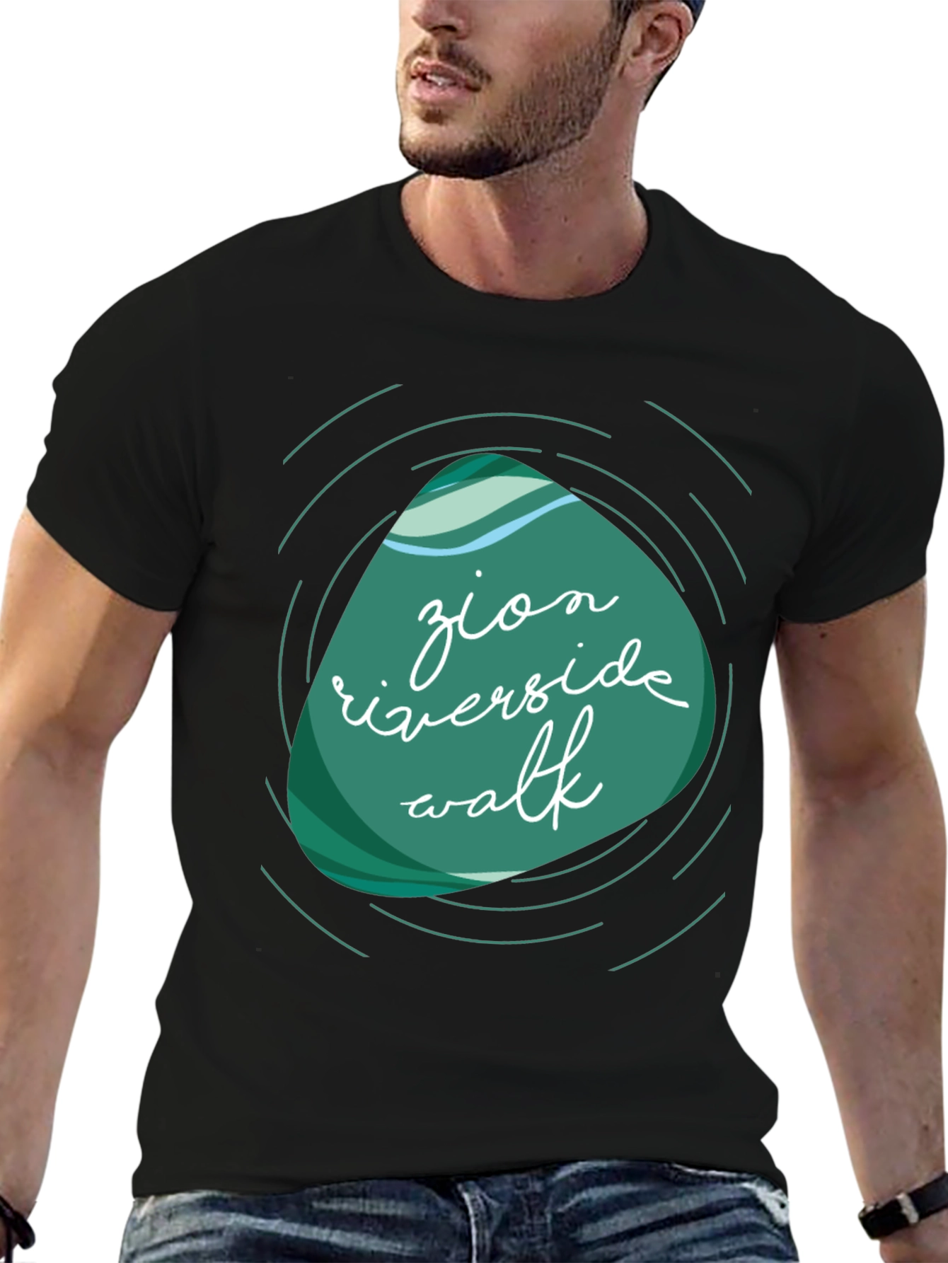 Zion Riverside Walk Graphic Tee - Stylish Comfort