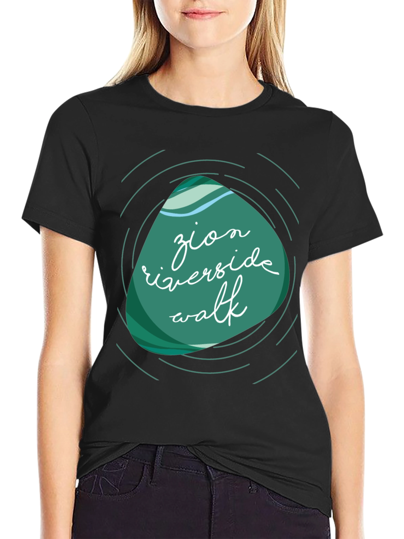 Zion Riverside Walk Graphic Tee - Stylish Comfort