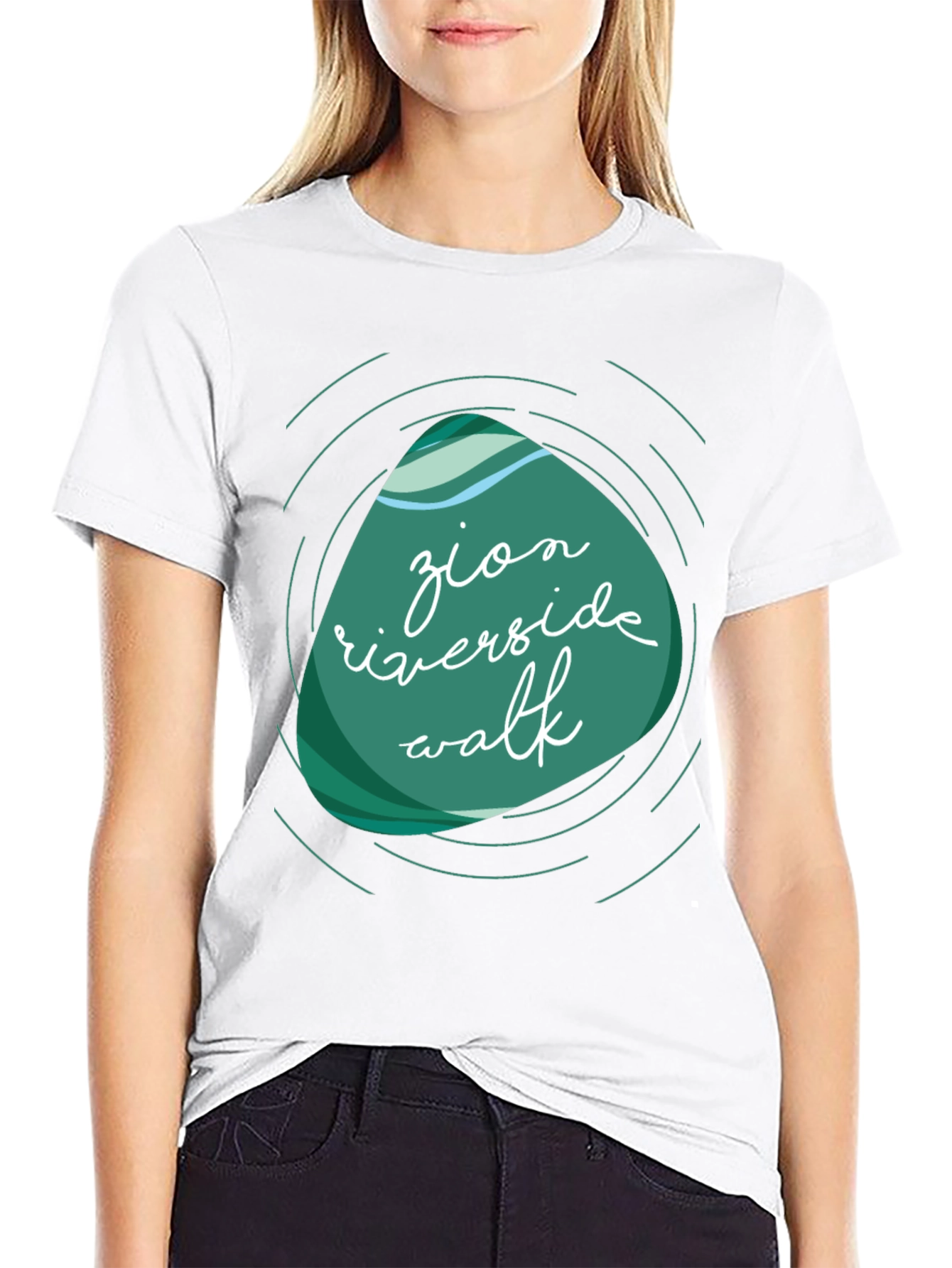 Zion Riverside Walk Graphic Tee - Stylish Comfort