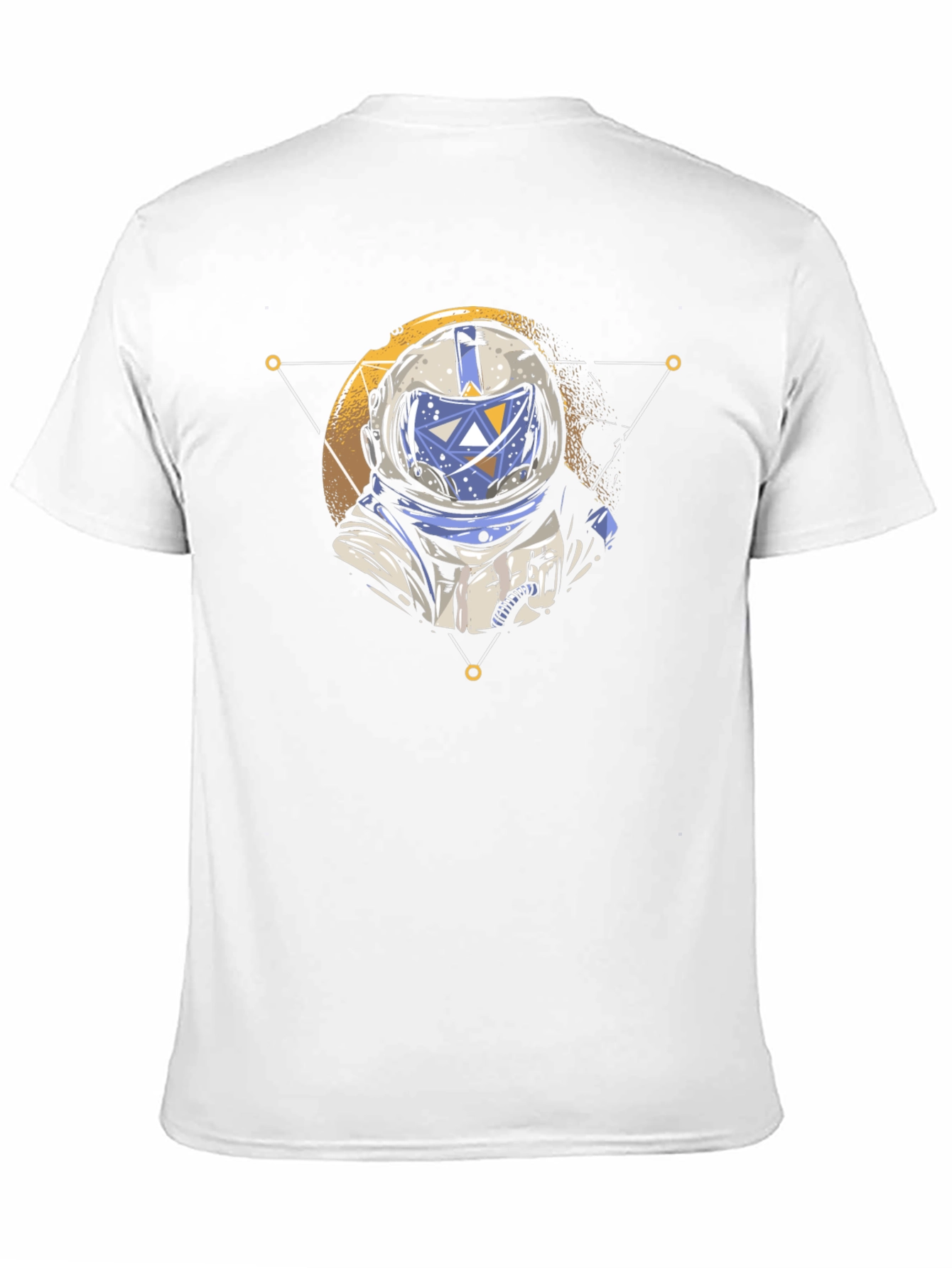 Astronaut Graphic Tee - Black Crew Neck