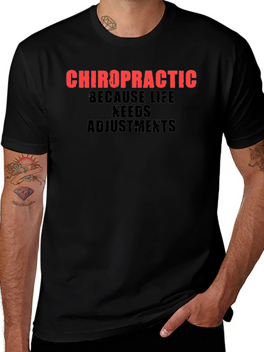 Chiropractic Adjustment Graphic T-Shirt