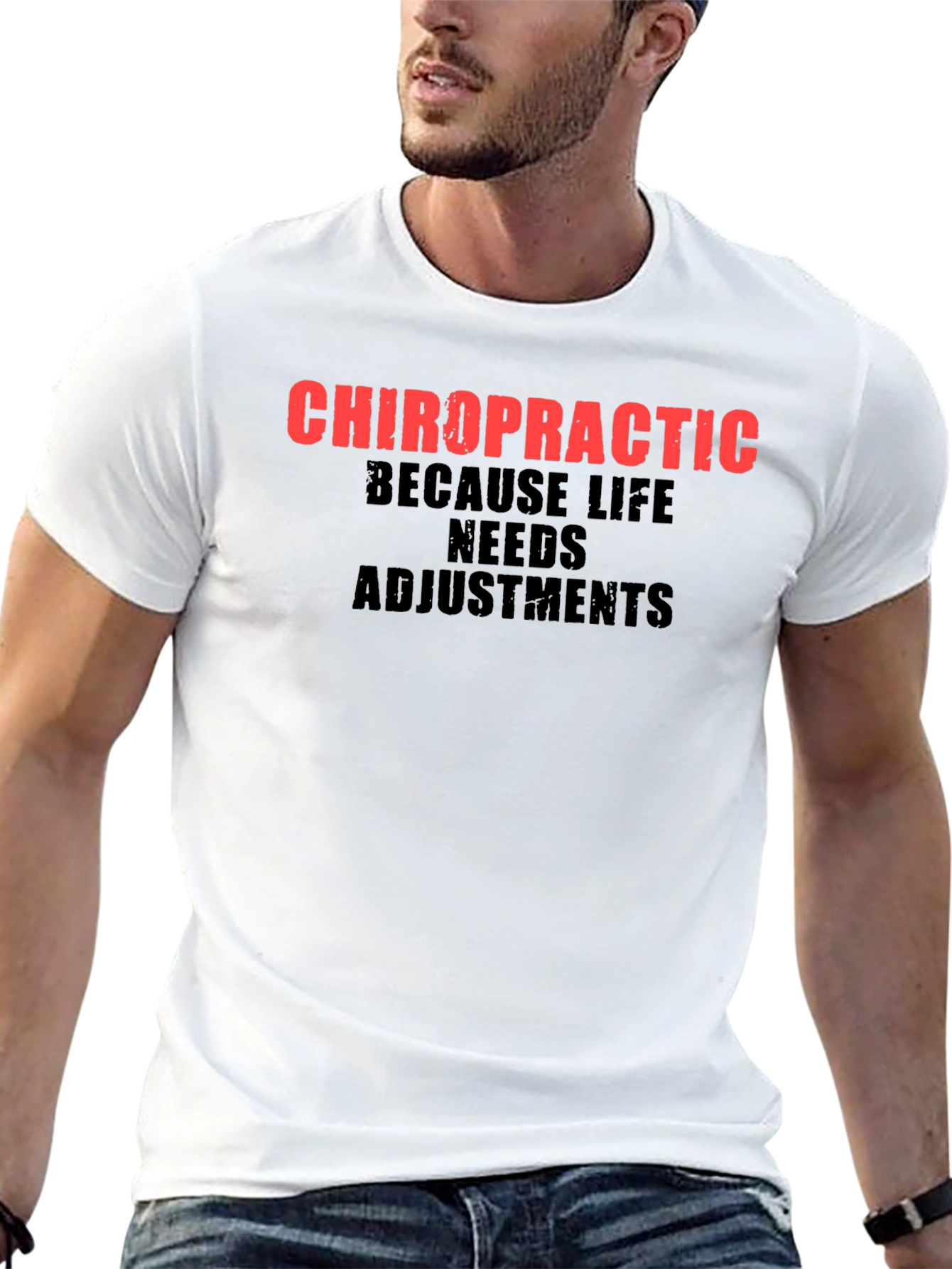 Chiropractic Adjustment Graphic T-Shirt