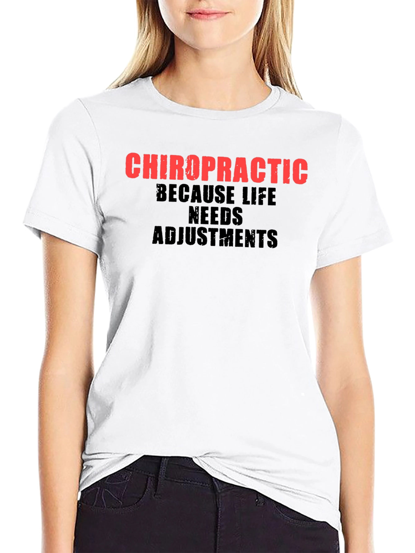 Chiropractic Adjustment Graphic T-Shirt