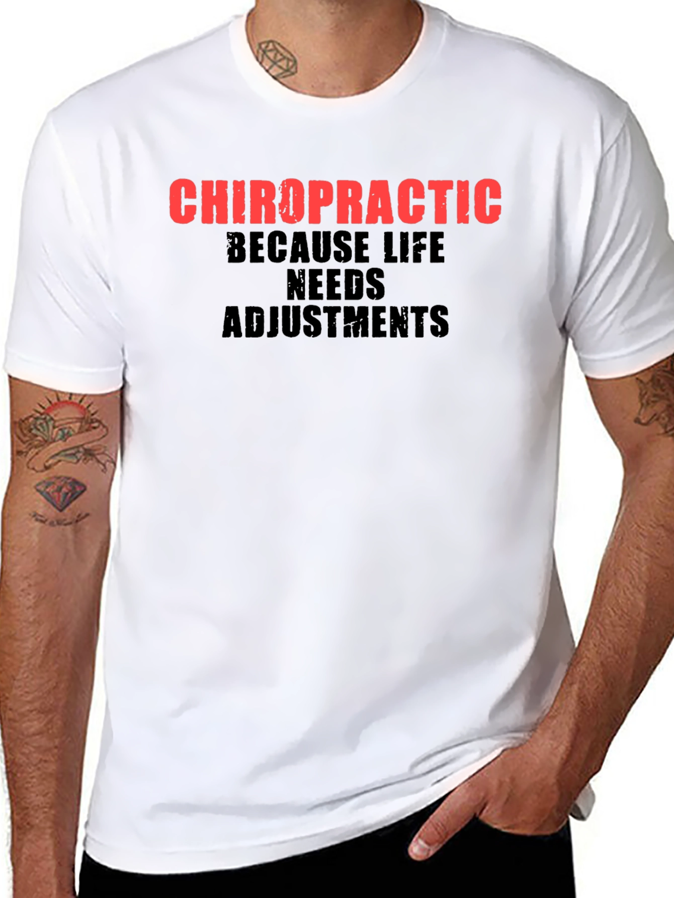 Chiropractic Adjustment Graphic T-Shirt