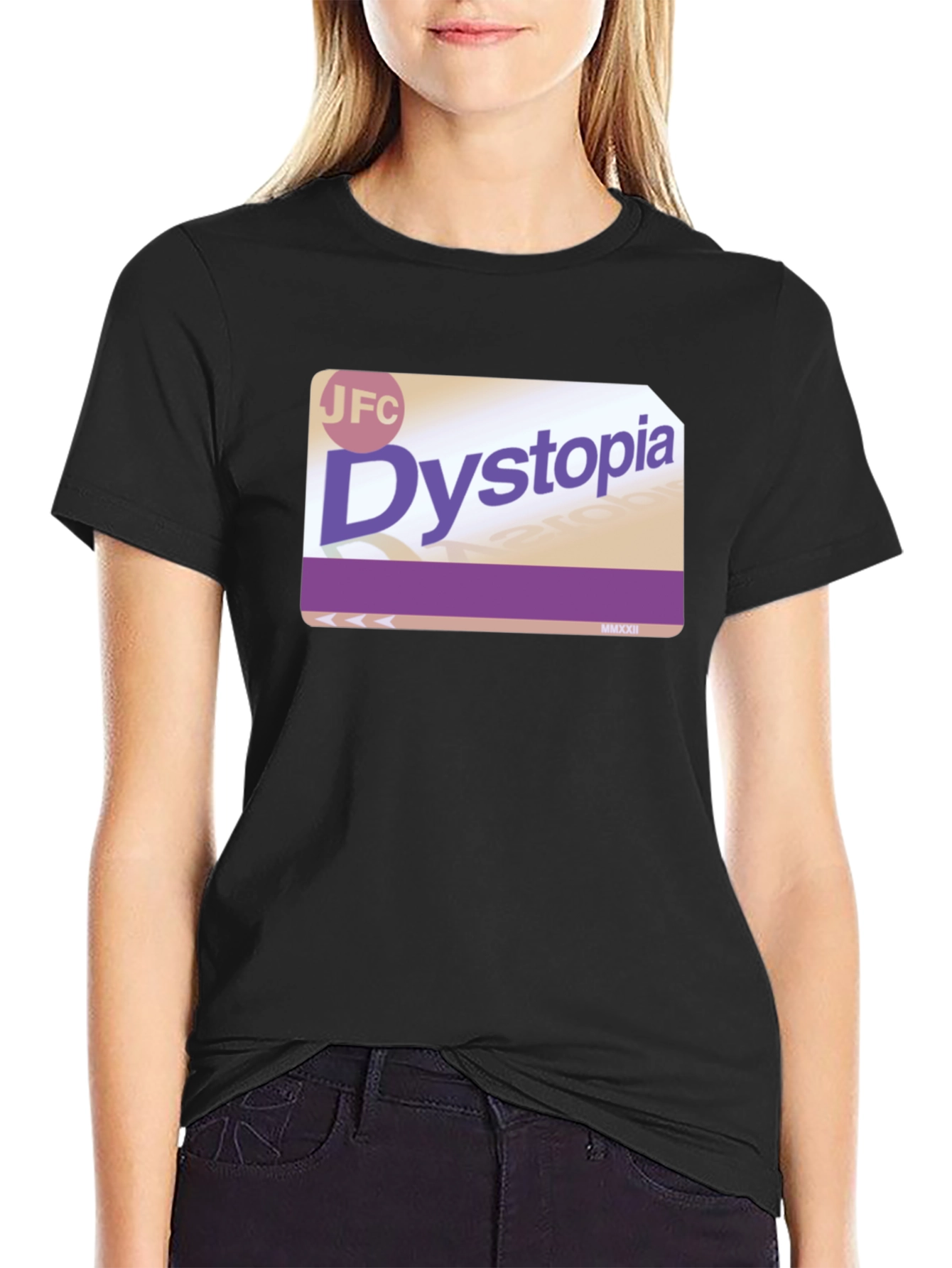Dystopia Graphic Tee - Stylish Statement Shirt