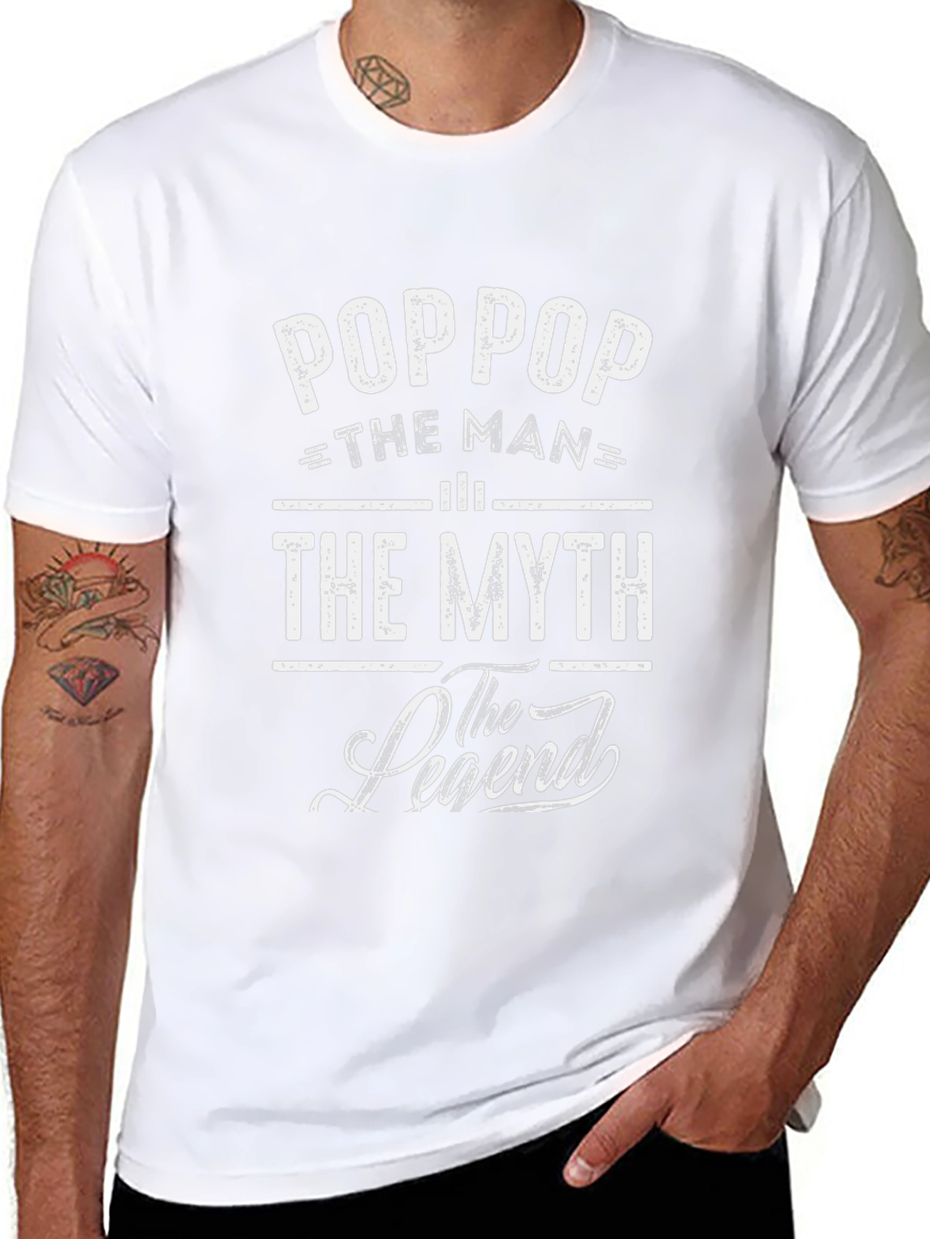 Poppop The Man The Myth The Legend T-Shirt