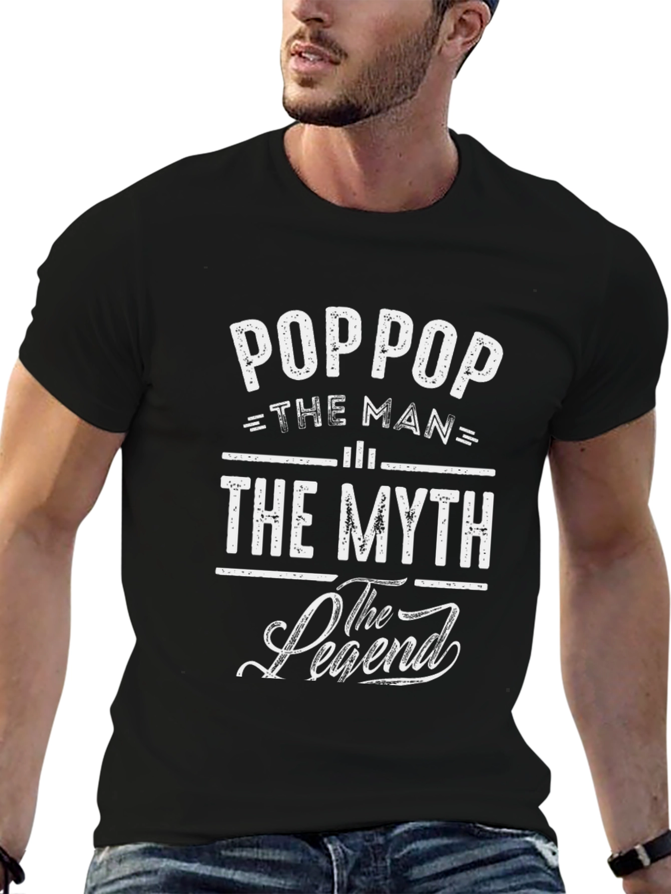 Poppop The Man The Myth The Legend T-Shirt