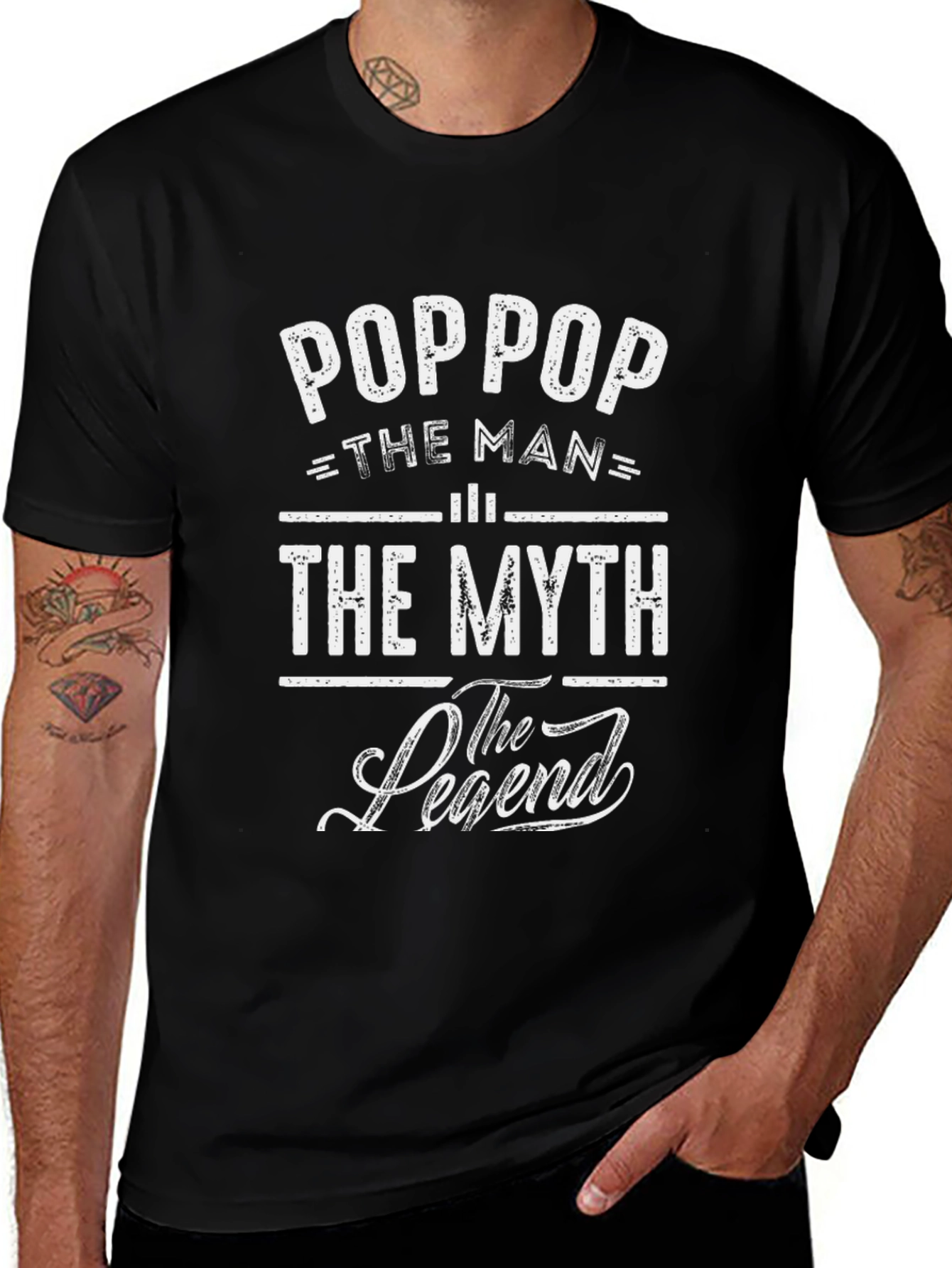 Poppop The Man The Myth The Legend T-Shirt