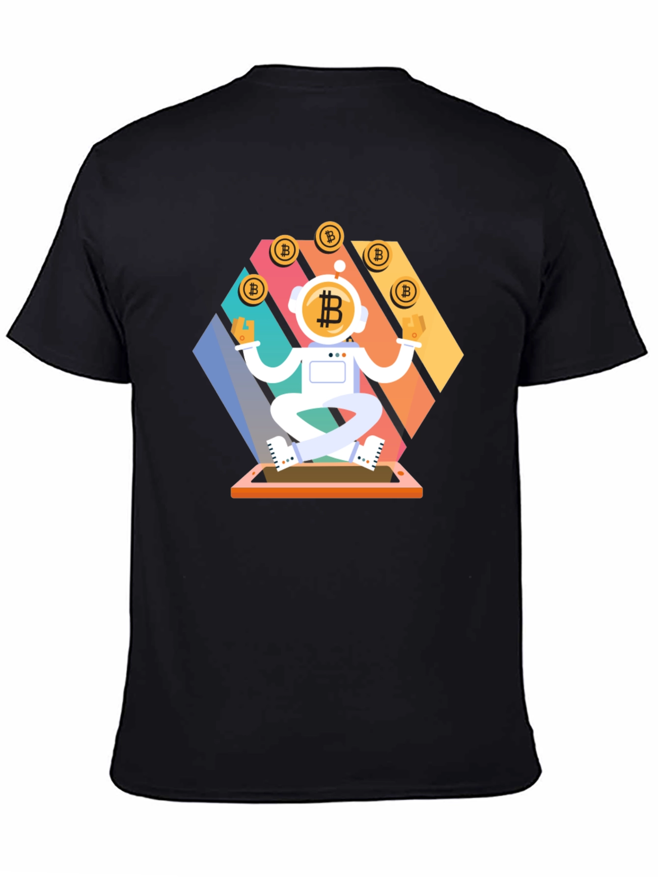 Bitcoin Astronaut T-Shirt: Crypto Space Explorer Tee