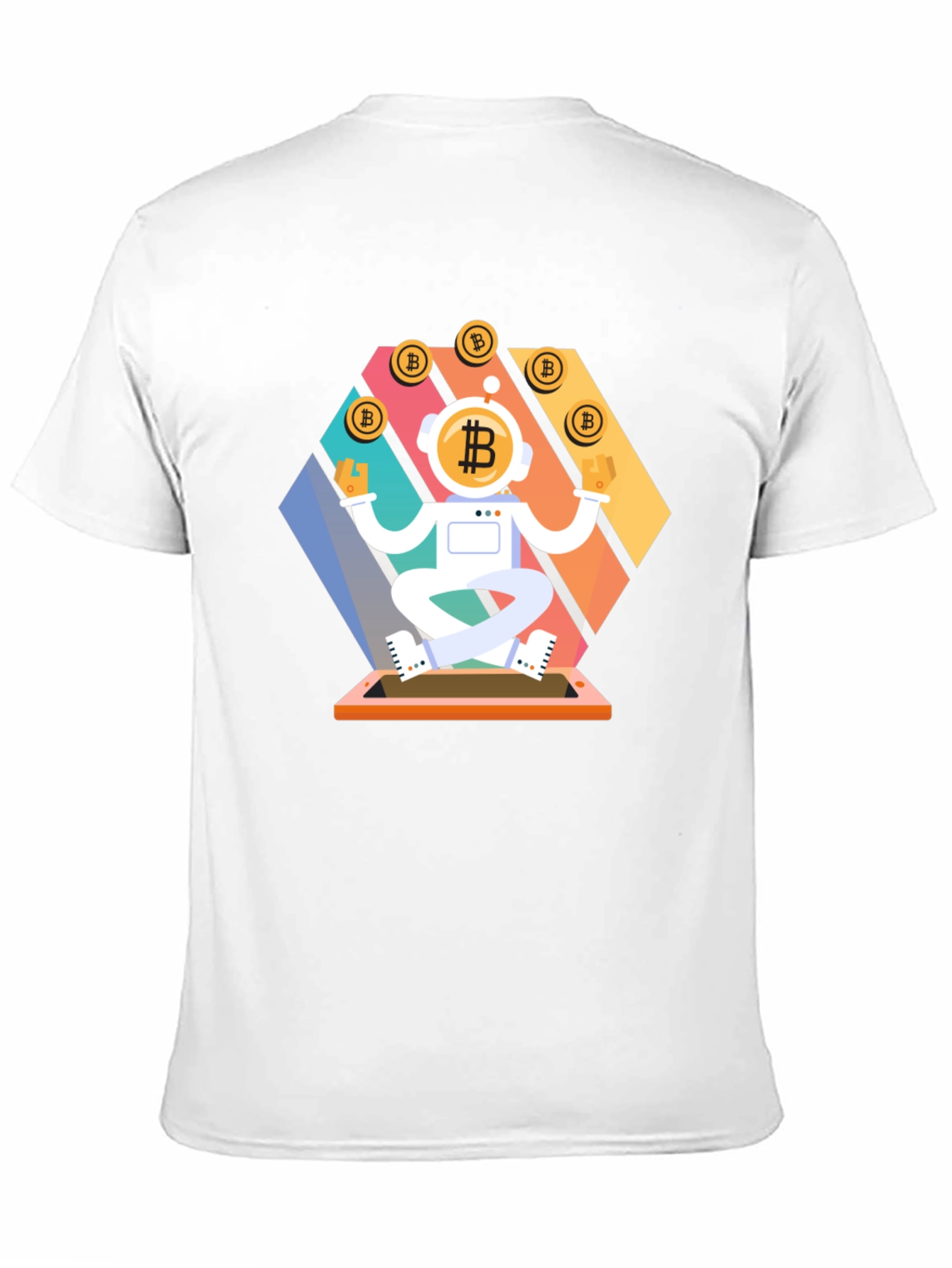 Bitcoin Astronaut T-Shirt: Crypto Space Explorer Tee