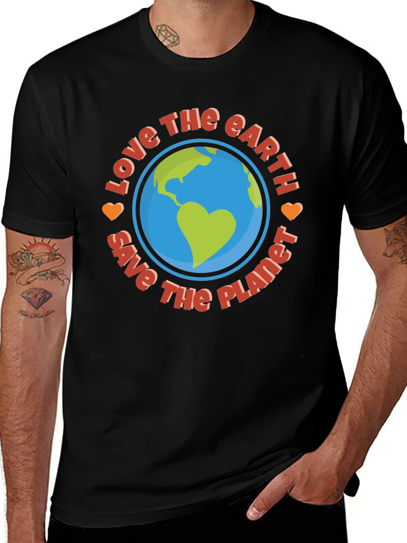 Love Earth T-Shirt - Save the Planet Tee