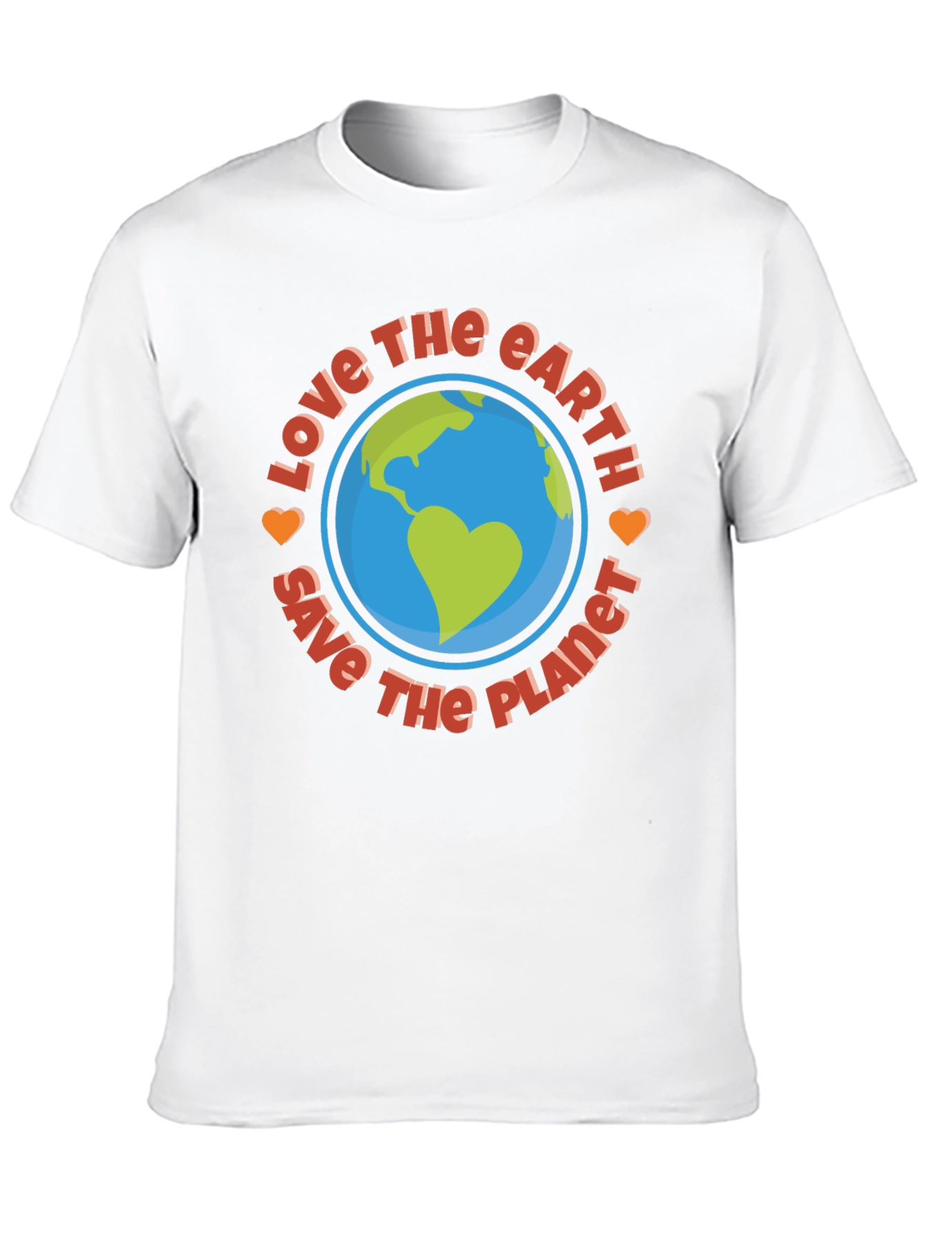 Love Earth T-Shirt - Save the Planet Tee