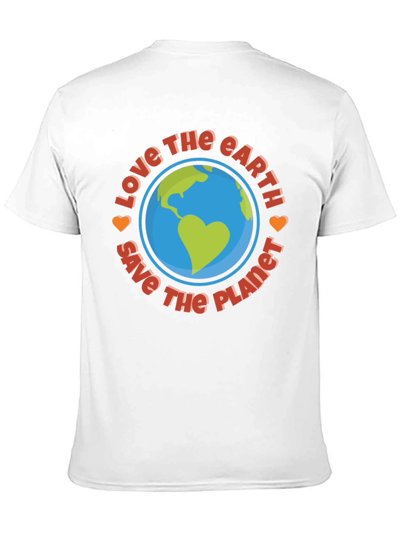 Love Earth T-Shirt - Save the Planet Tee