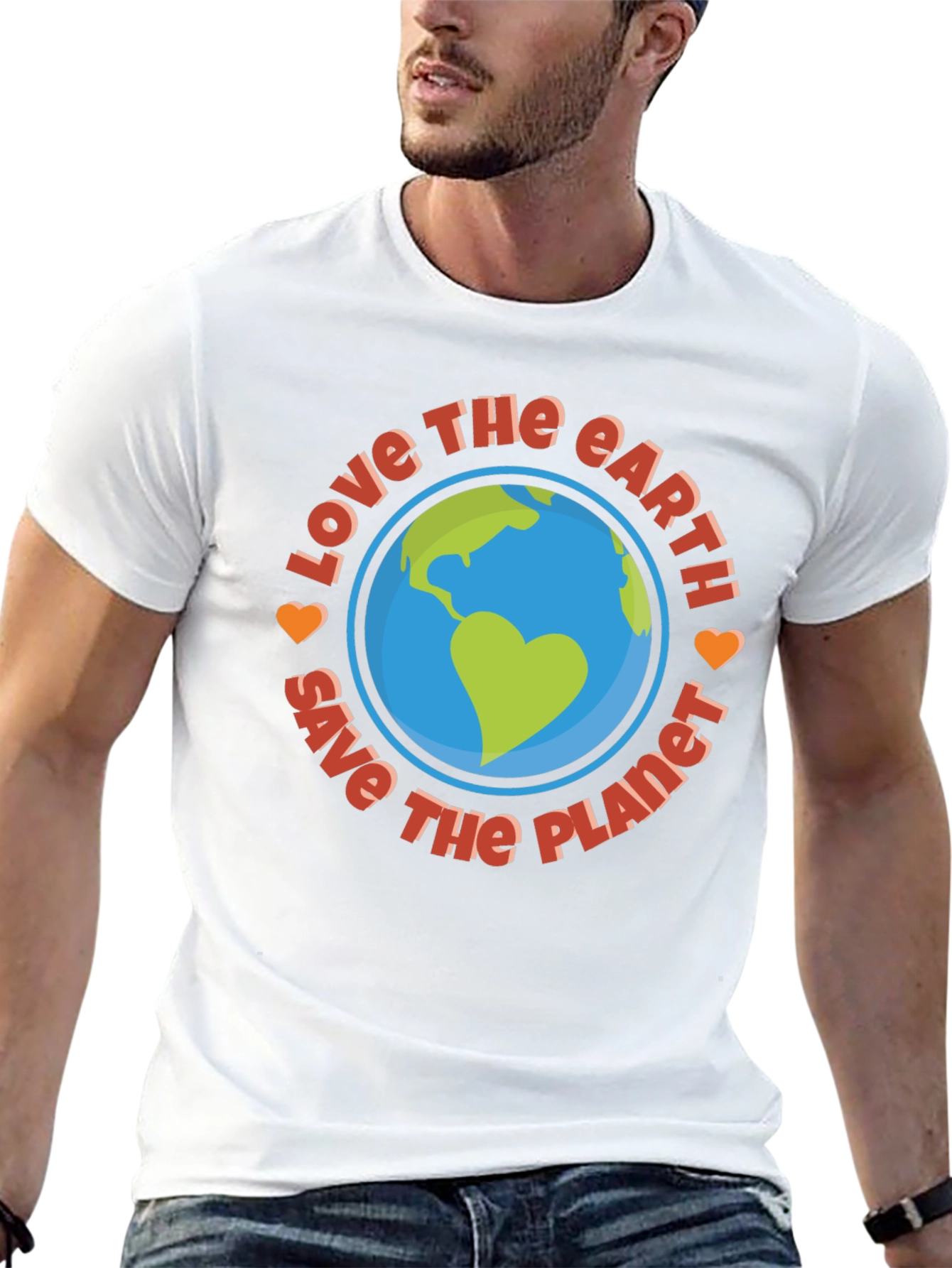 Love Earth T-Shirt - Save the Planet Tee