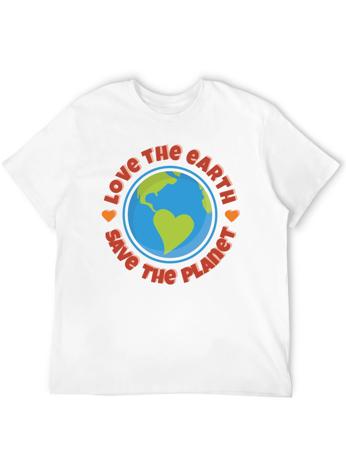 Love Earth T-Shirt - Save the Planet Tee
