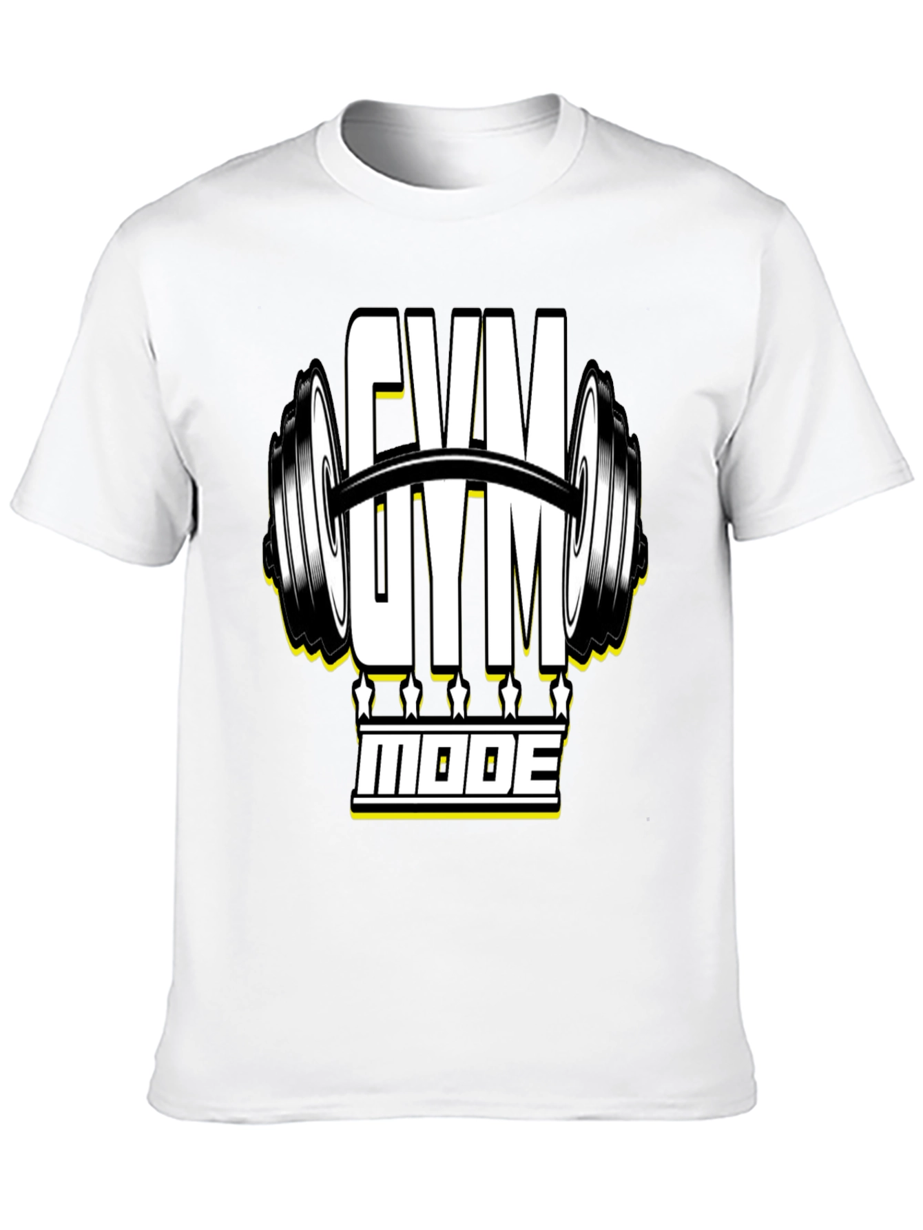 Gym Mode Black T-Shirt