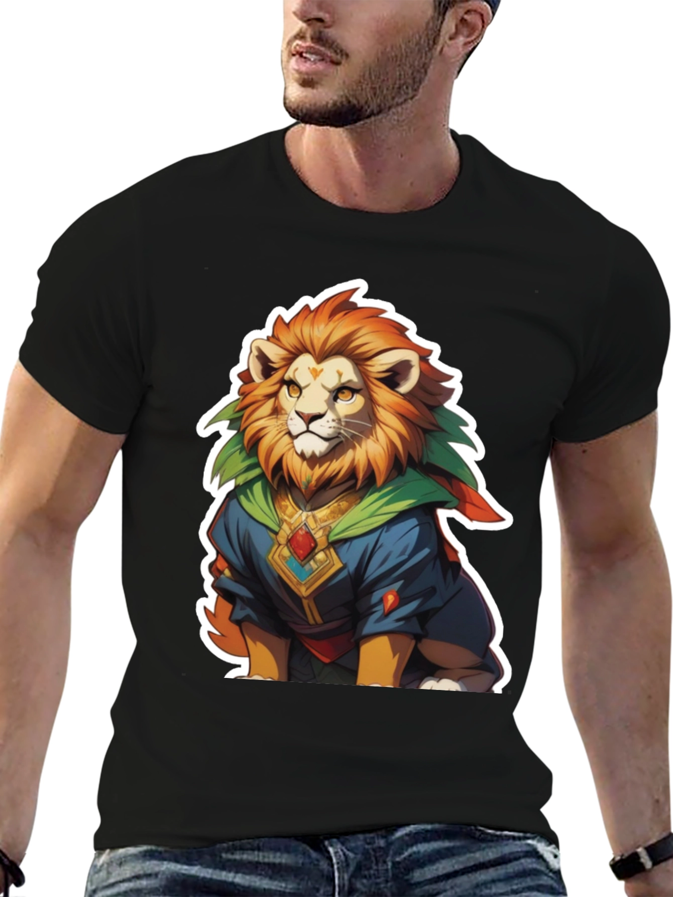 Lion King Graphic Tee - Black