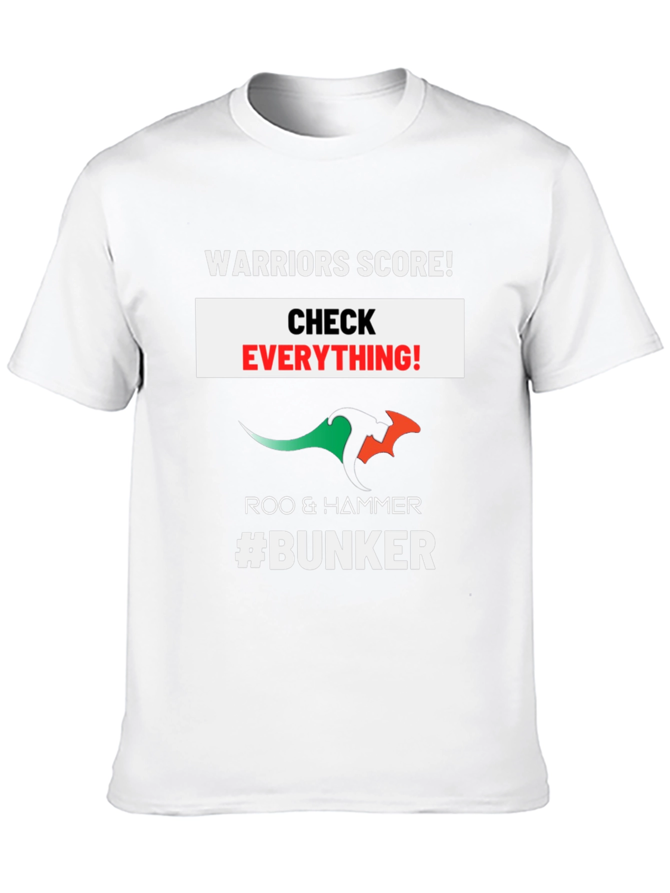 Warriors Score Check Everything T-Shirt