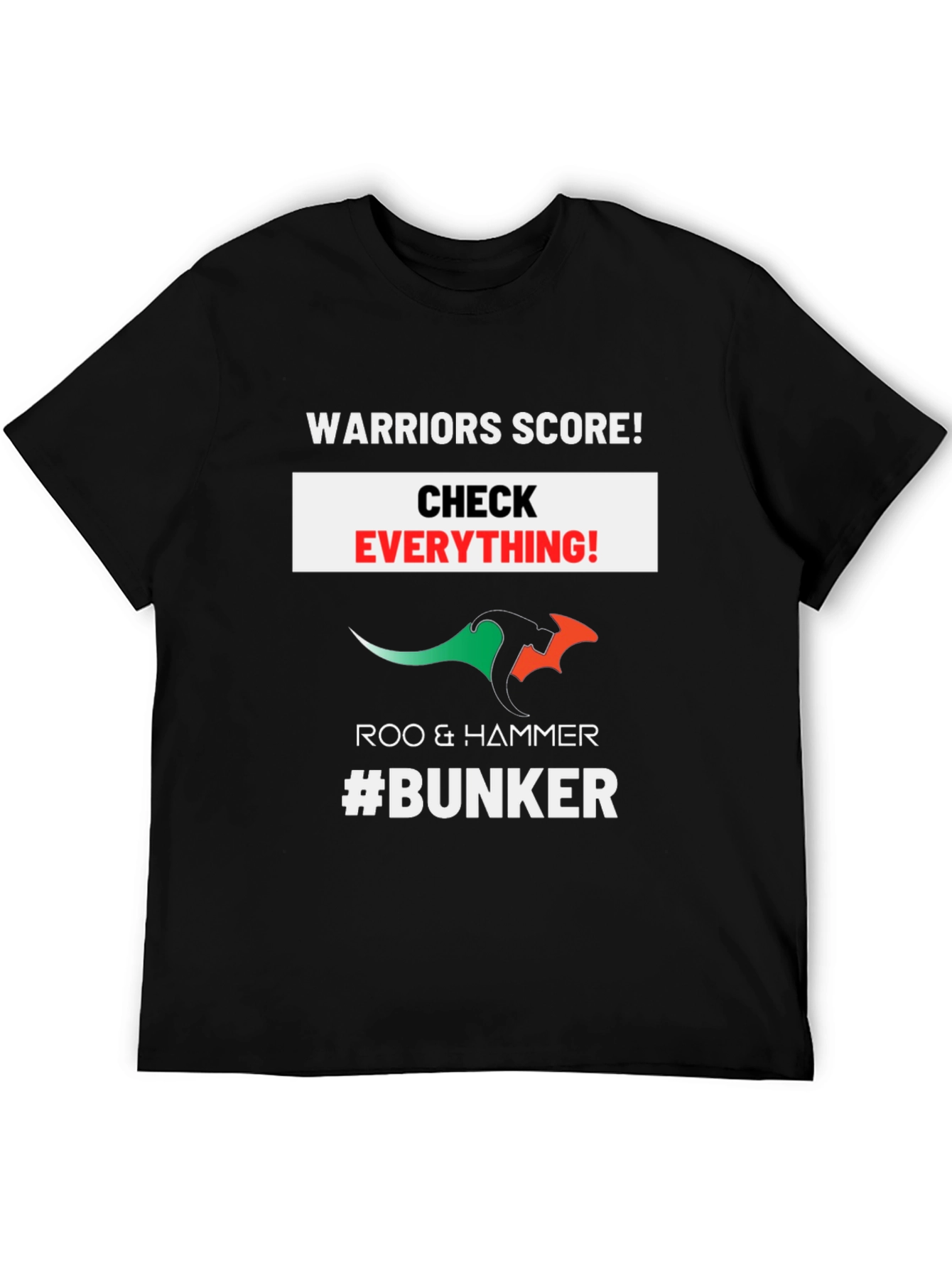 Warriors Score Check Everything T-Shirt
