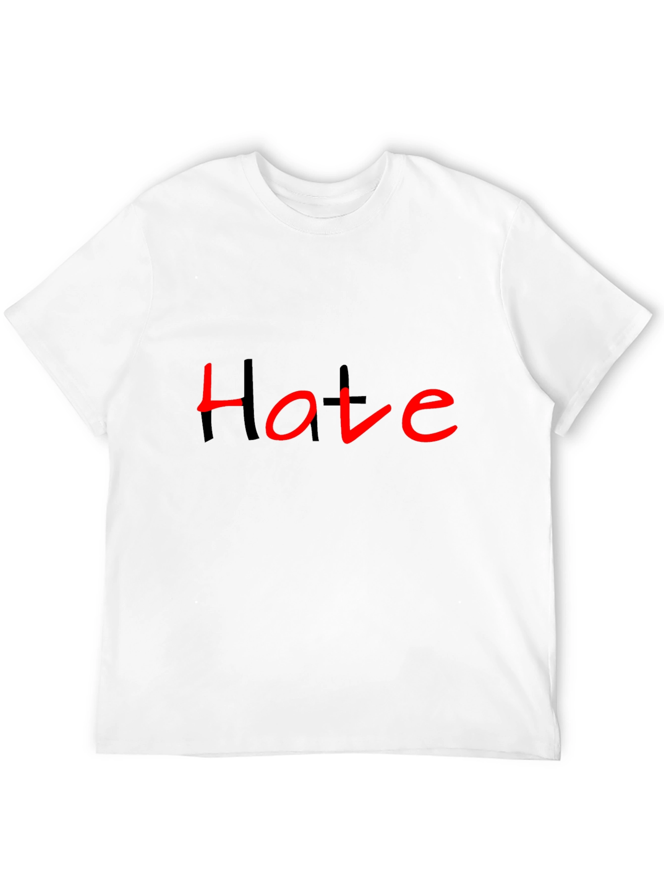 Hote Graphic Tee - Edgy Black T-Shirt