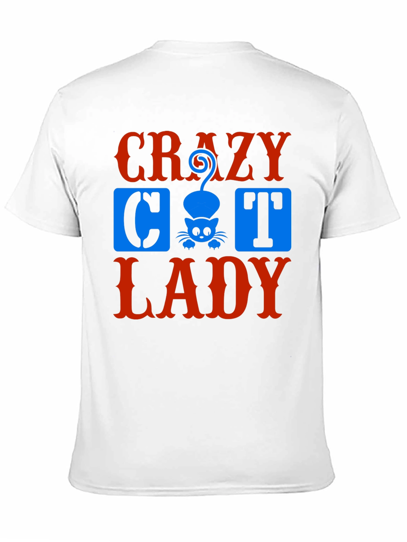 Crazy Cat Lady Graphic Tee - Unisex Black T-Shirt