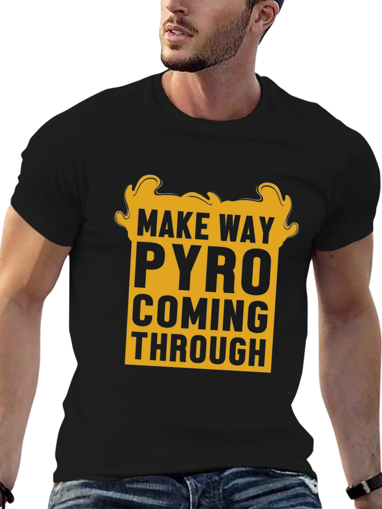 Make Way Pyro T-Shirt - Bold Graphic Tee