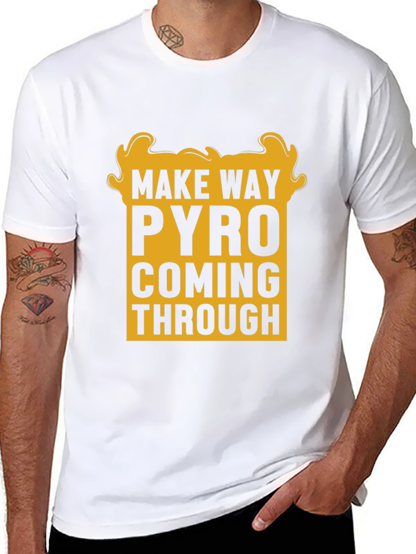 Make Way Pyro T-Shirt - Bold Graphic Tee