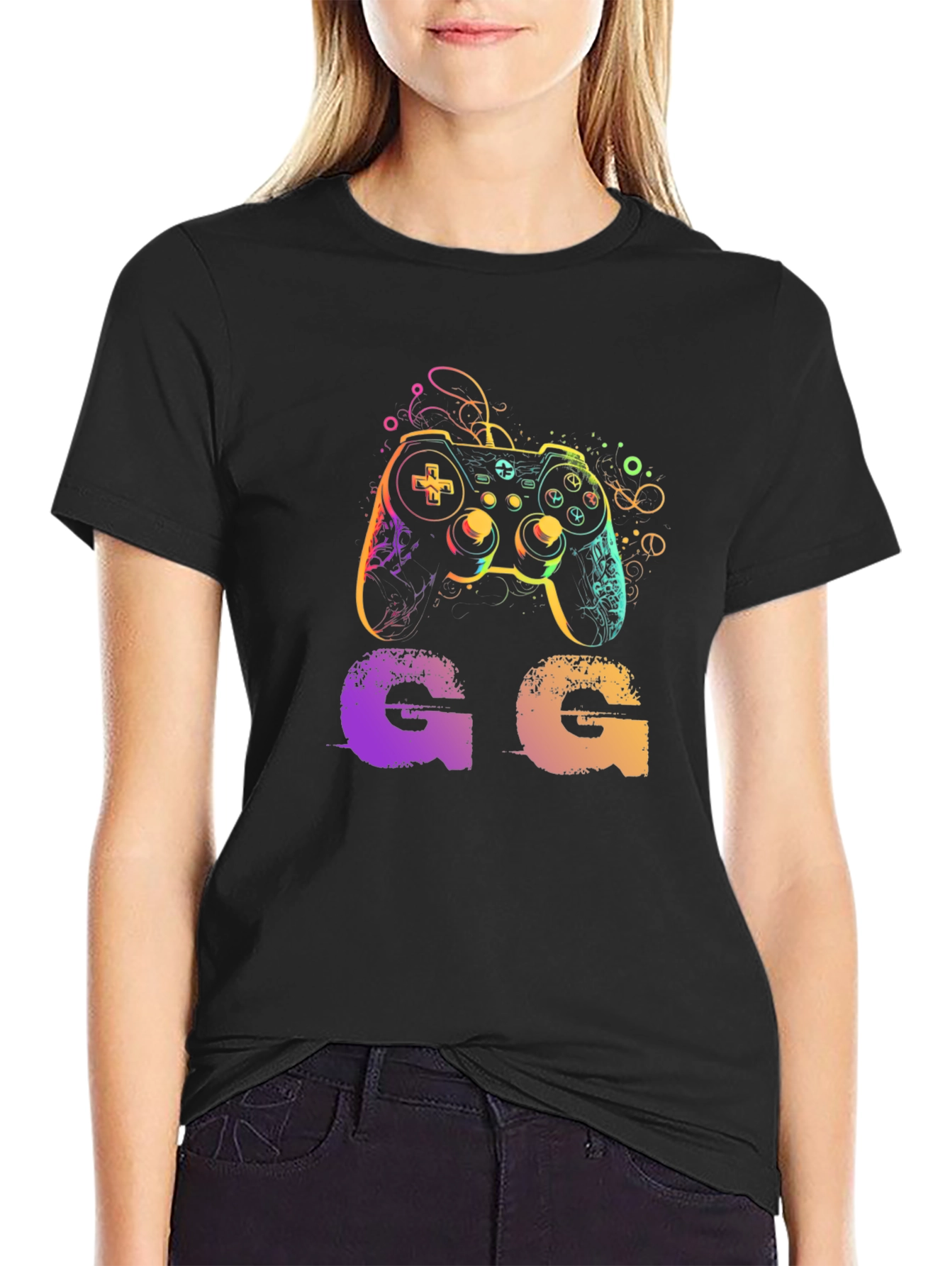 Gaming Controller GG Graphic T-Shirt