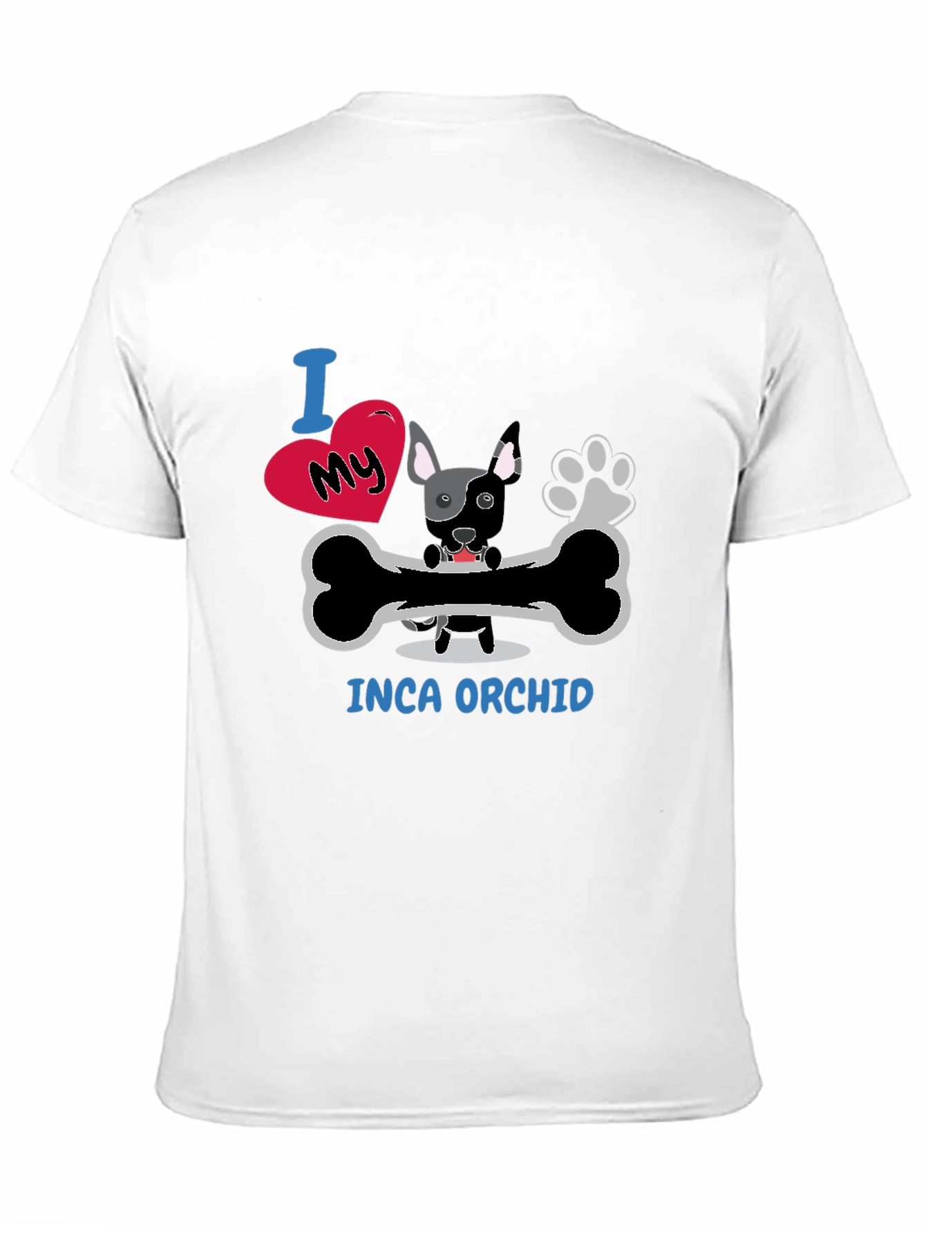 Inca Orchid Dog Lover T-Shirt - Unisex
