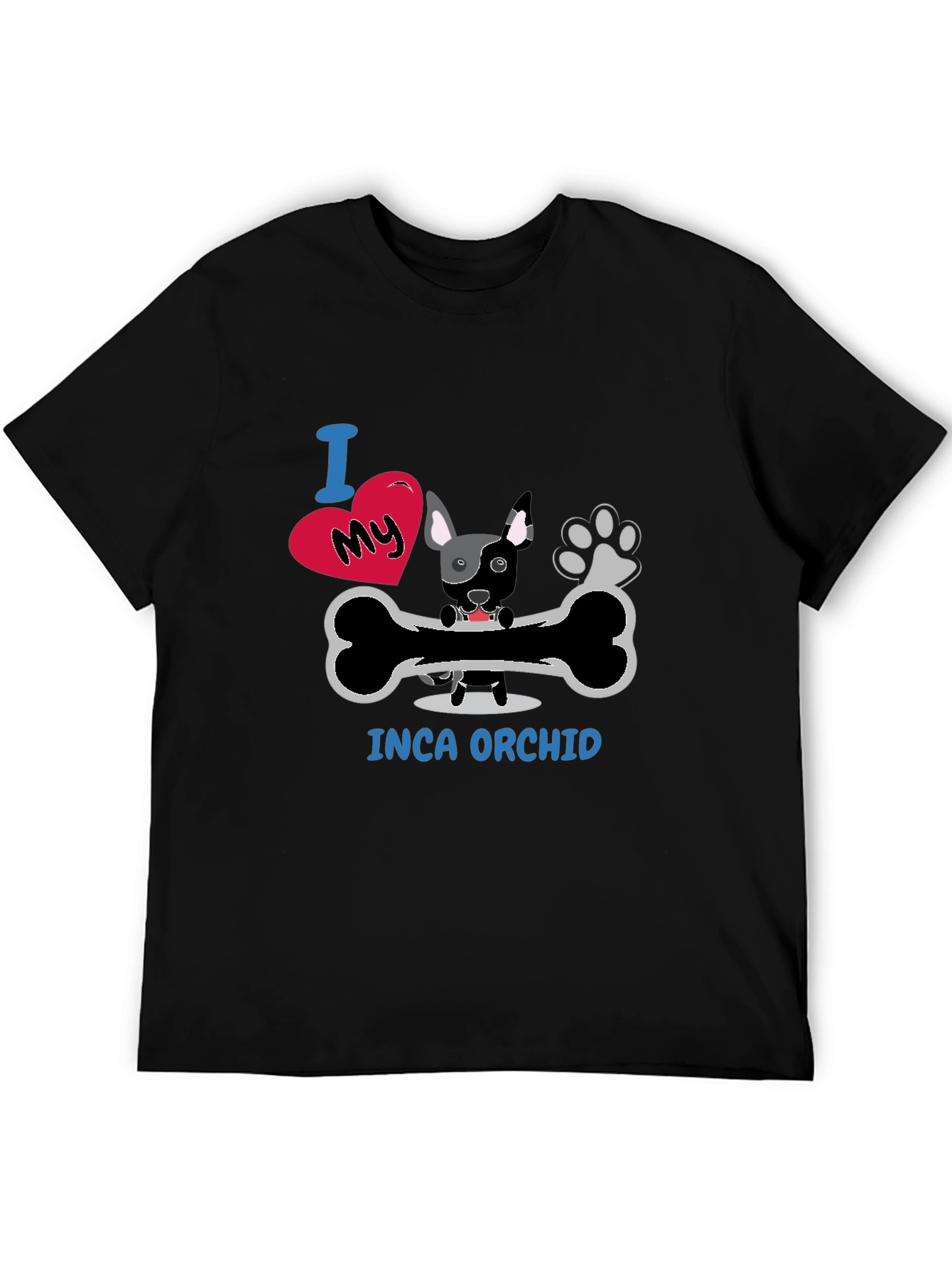 Inca Orchid Dog Lover T-Shirt - Unisex