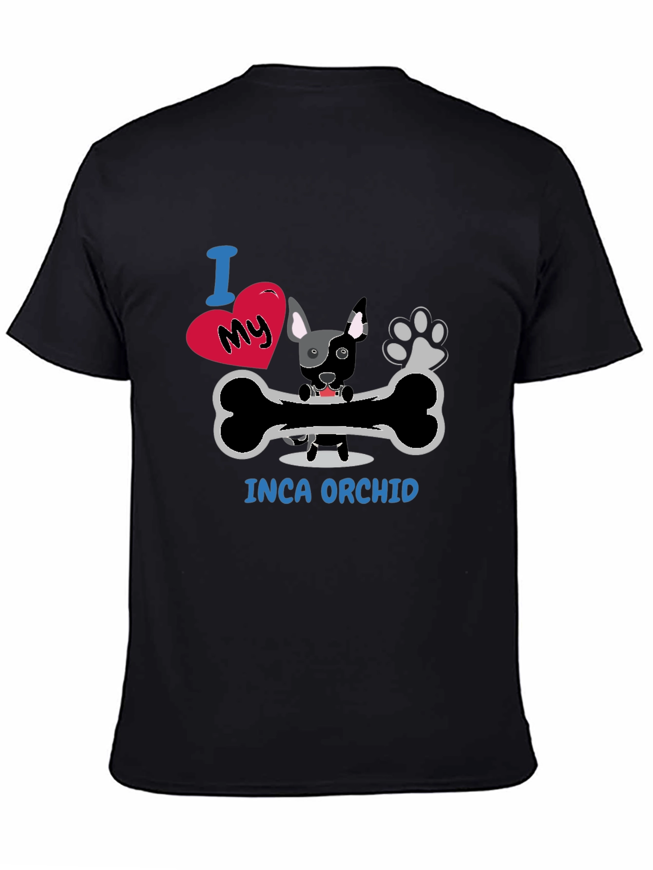 Inca Orchid Dog Lover T-Shirt - Unisex