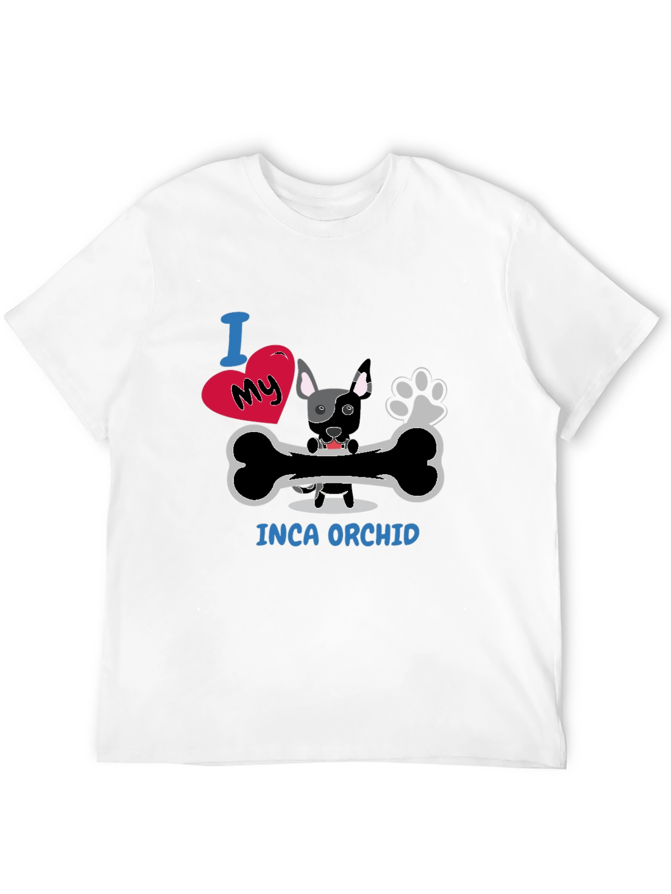 Inca Orchid Dog Lover T-Shirt - Unisex