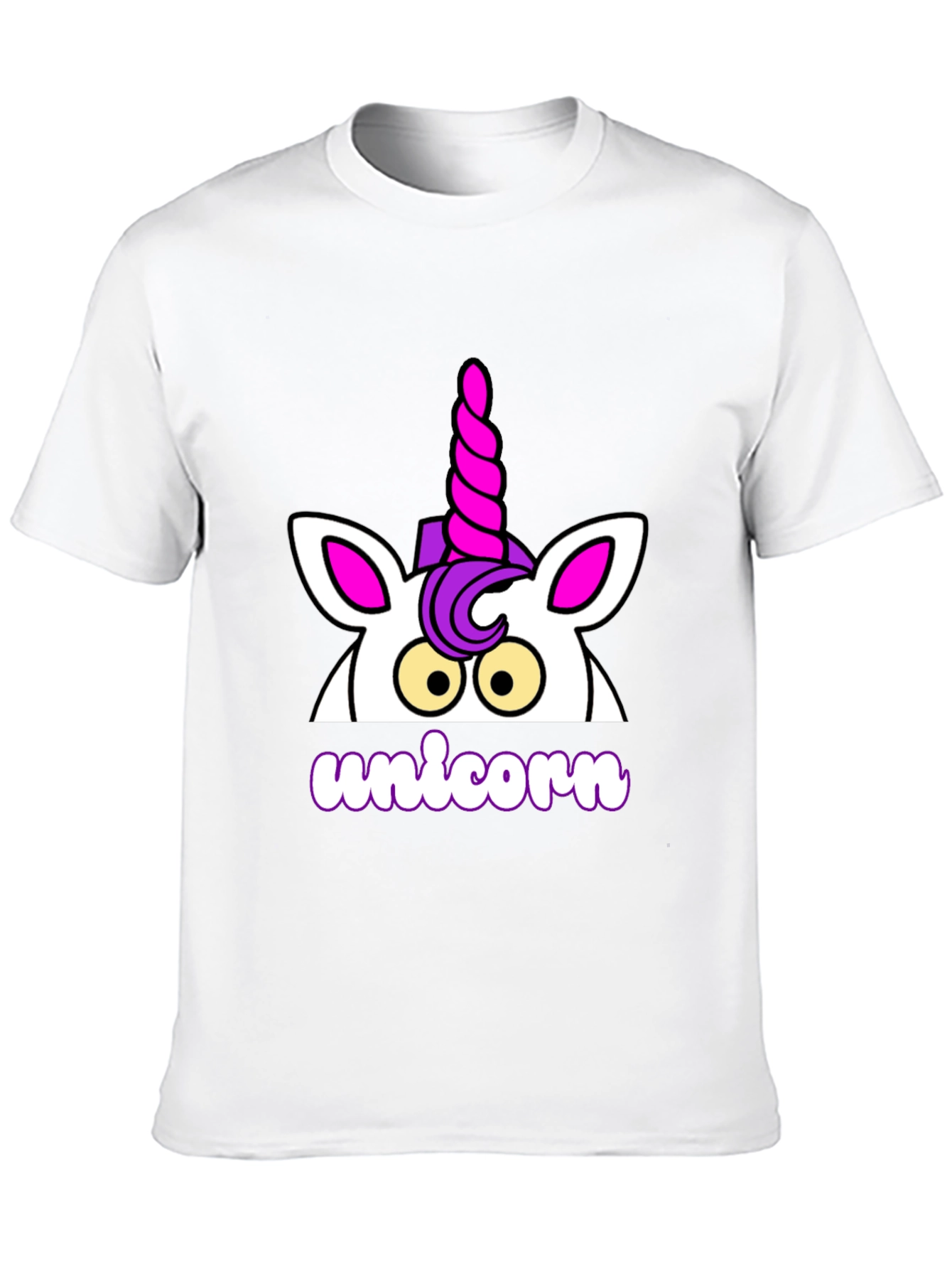 Unicorn Graphic T-Shirt - Black