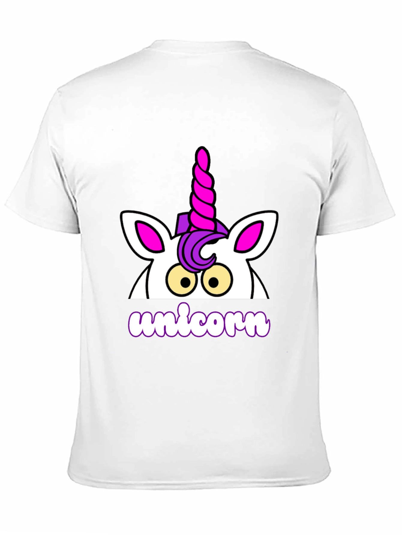 Unicorn Graphic T-Shirt - Black
