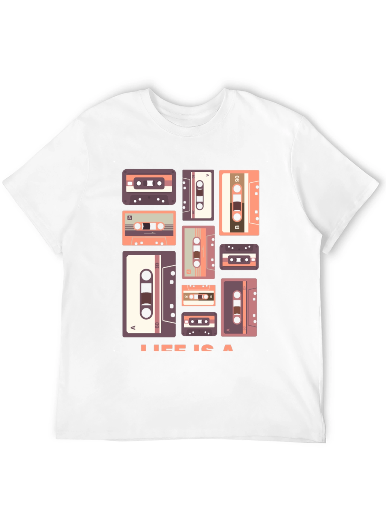 Retro Cassette Tape T-Shirt