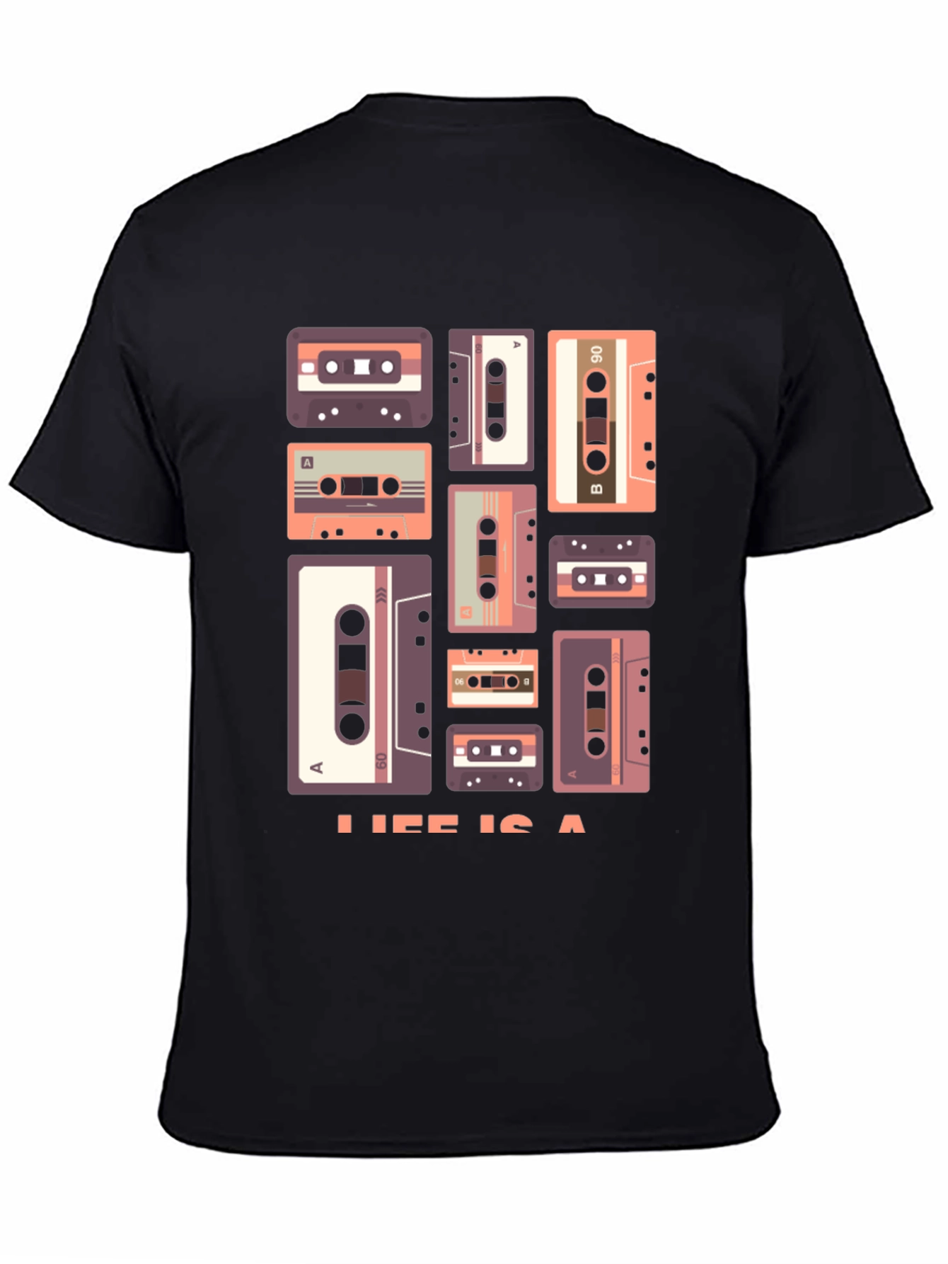 Retro Cassette Tape T-Shirt