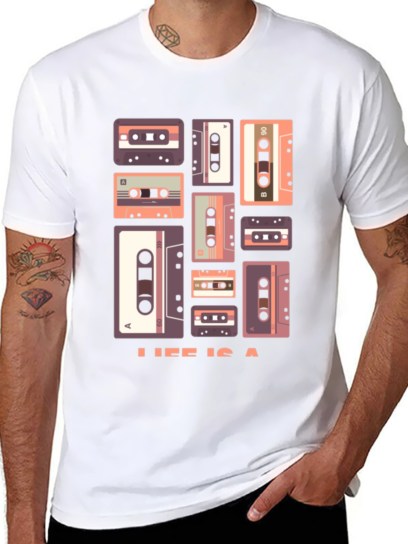 Retro Cassette Tape T-Shirt
