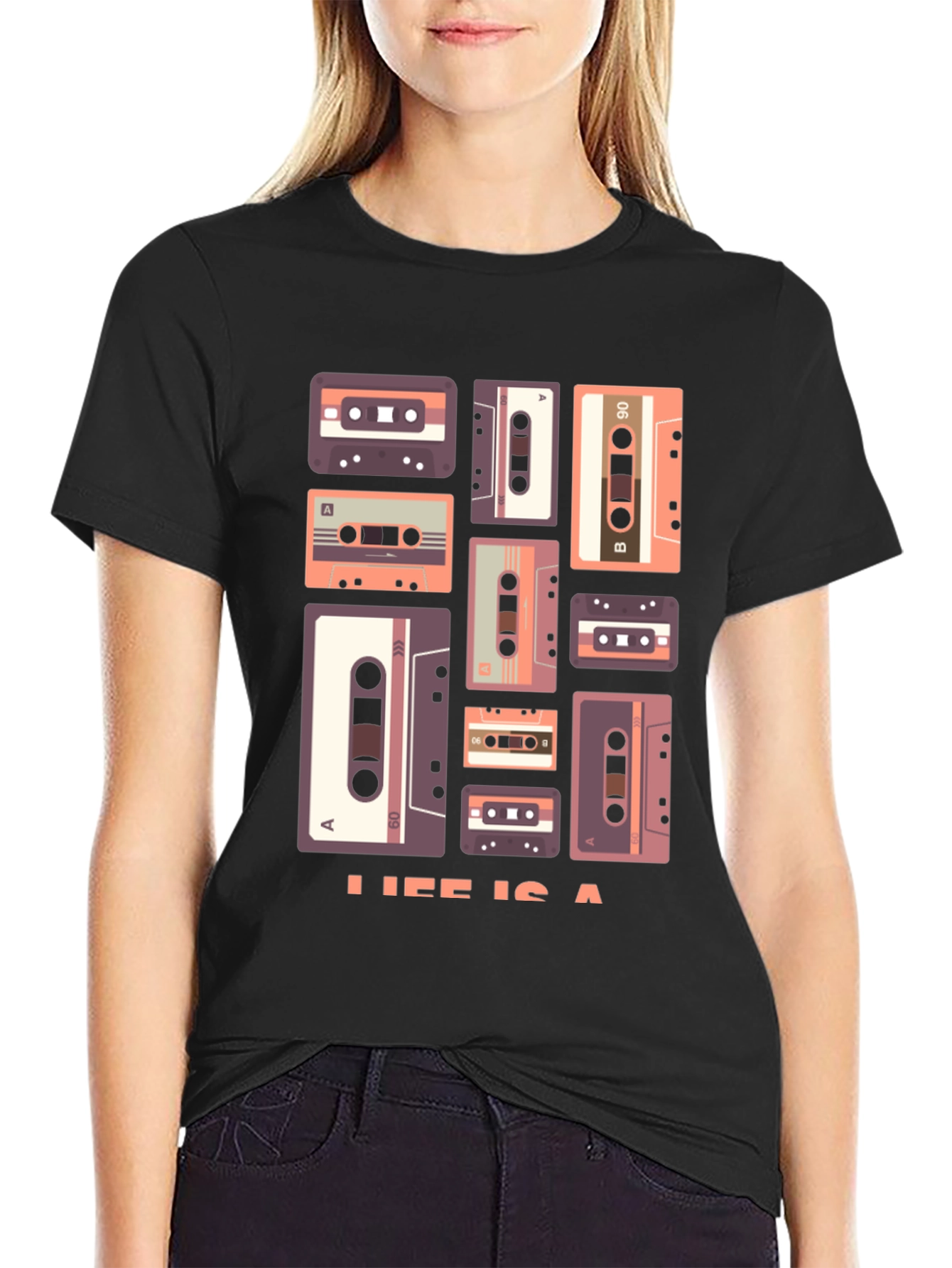 Retro Cassette Tape T-Shirt