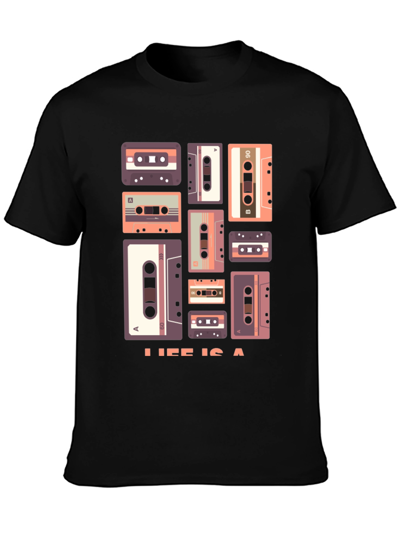 Retro Cassette Tape T-Shirt