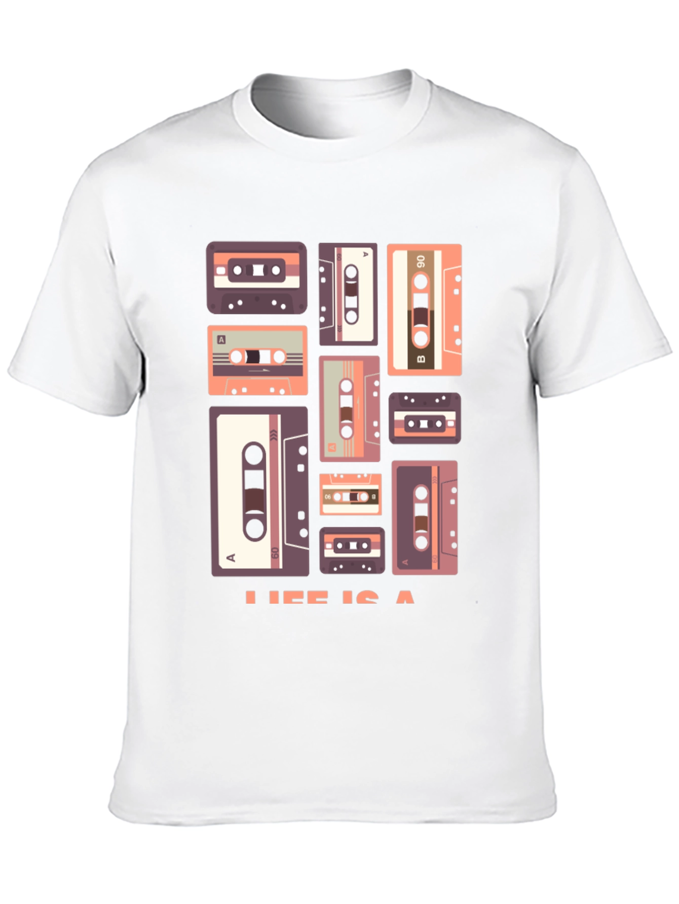 Retro Cassette Tape T-Shirt