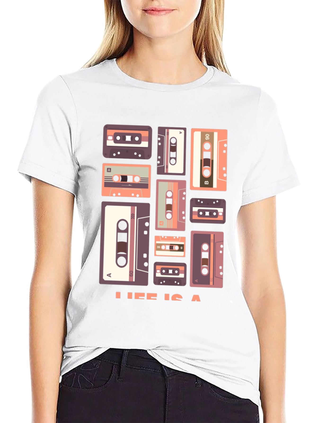 Retro Cassette Tape T-Shirt