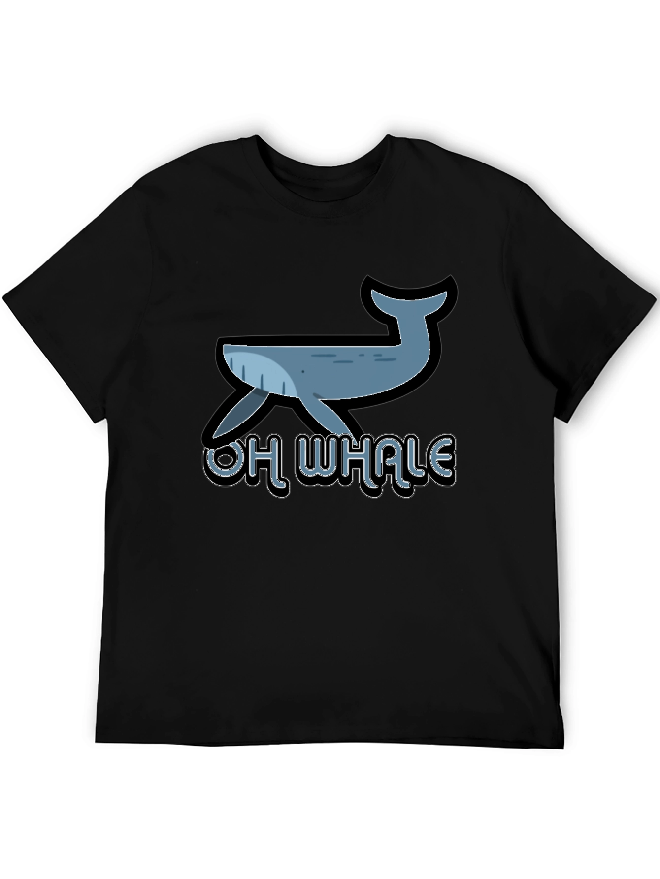 Oh Whale! Fun Graphic T-Shirt
