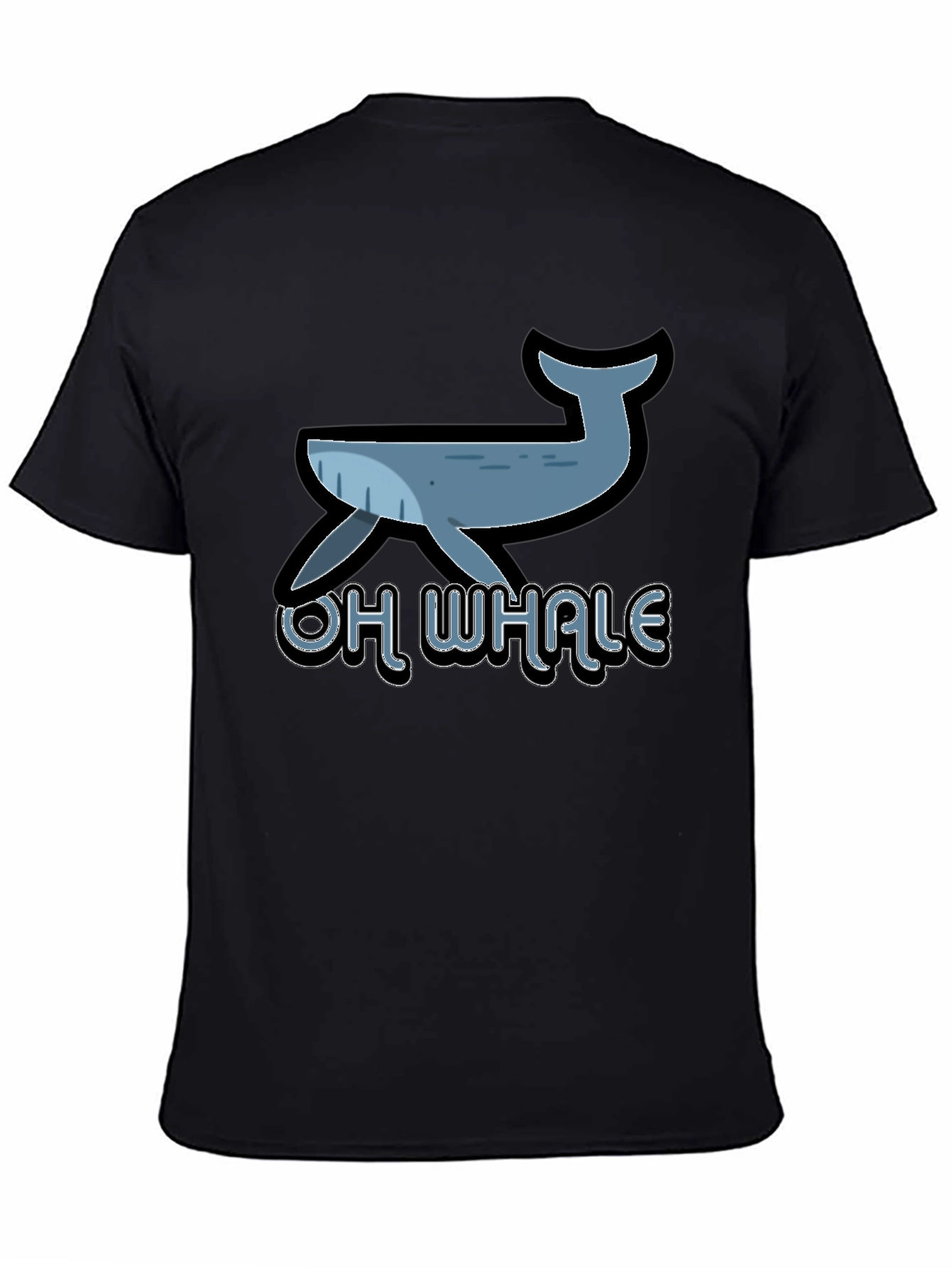 Oh Whale! Fun Graphic T-Shirt