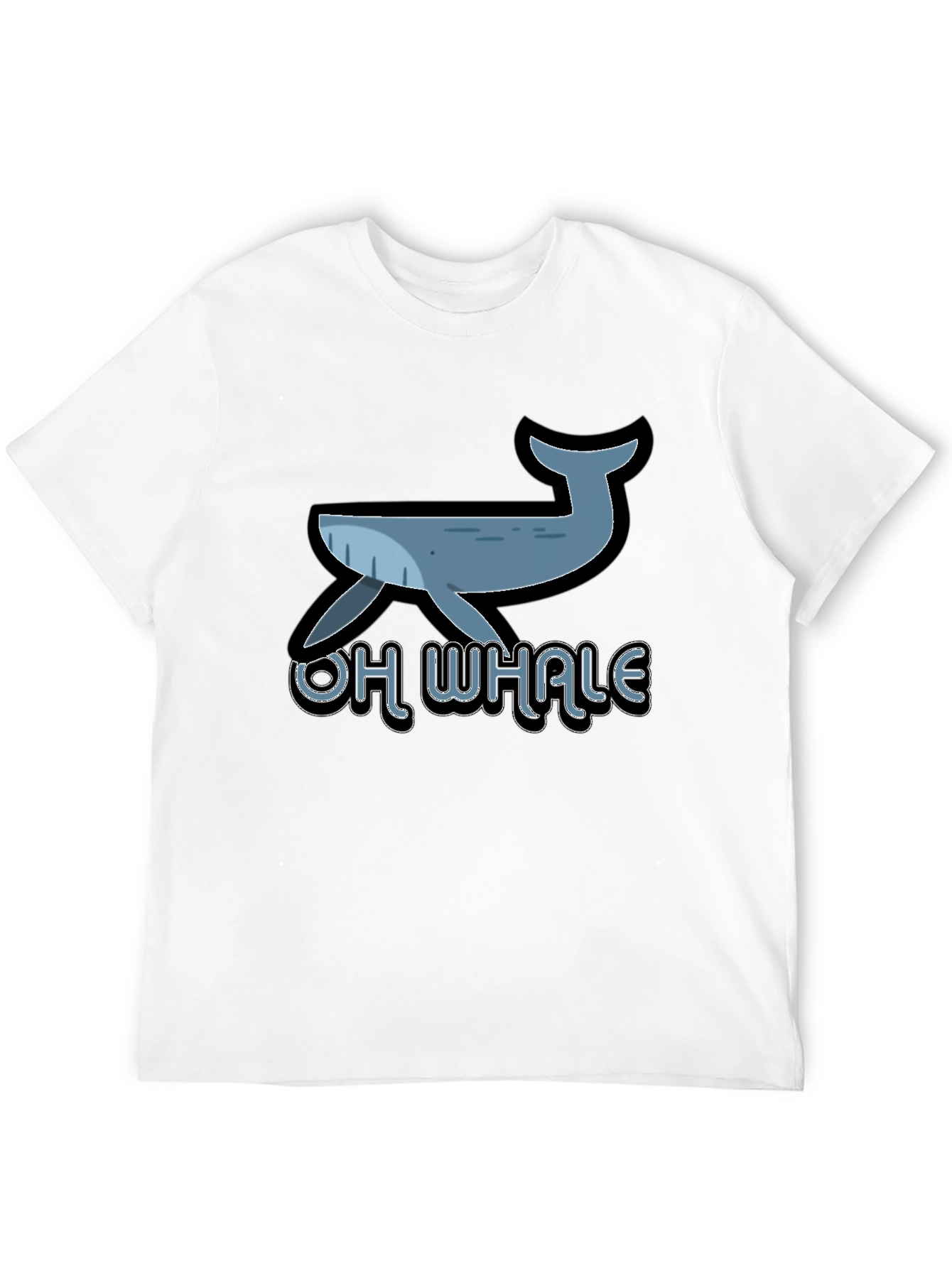 Oh Whale! Fun Graphic T-Shirt