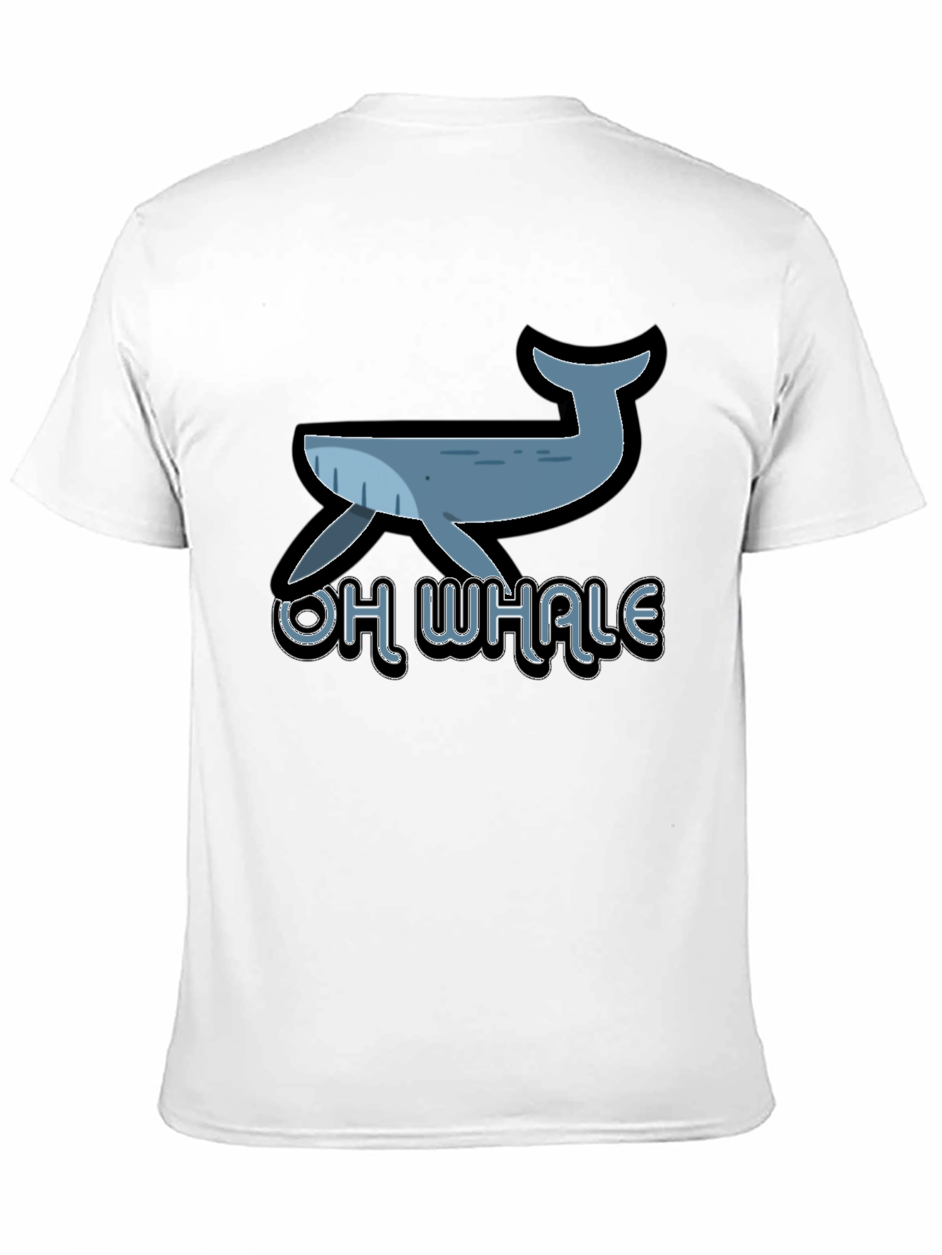 Oh Whale! Fun Graphic T-Shirt