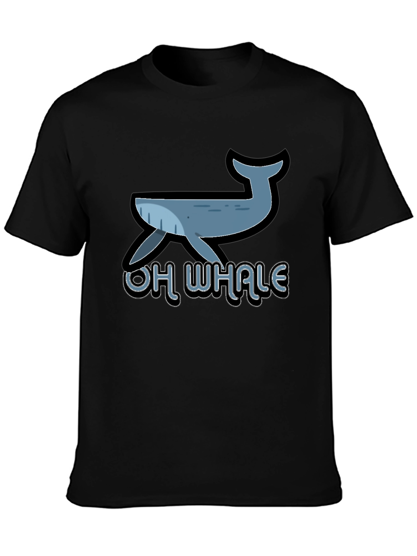 Oh Whale! Fun Graphic T-Shirt