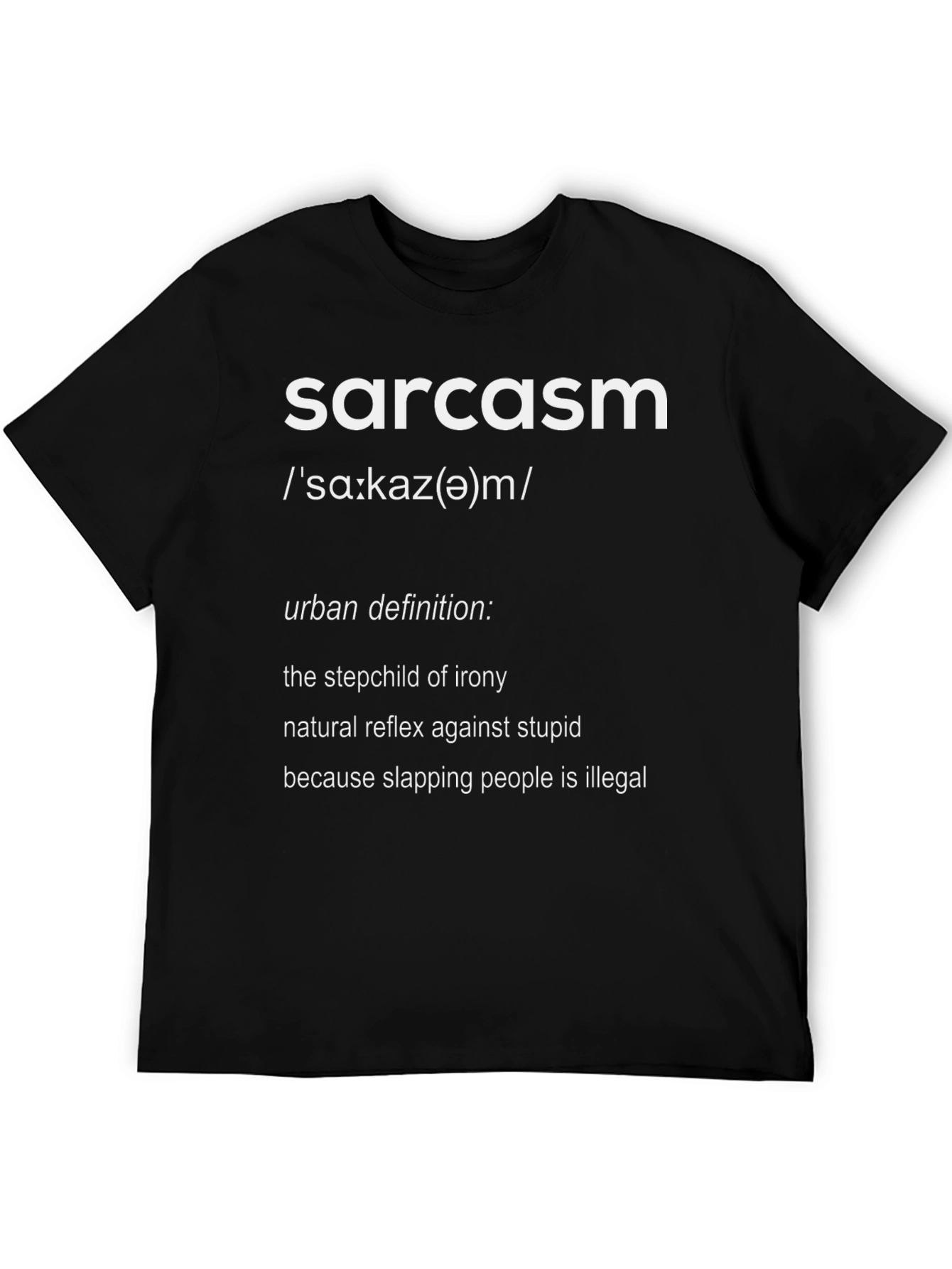 Sarcasm Definition T-Shirt - Funny Urban Dictionary Tee